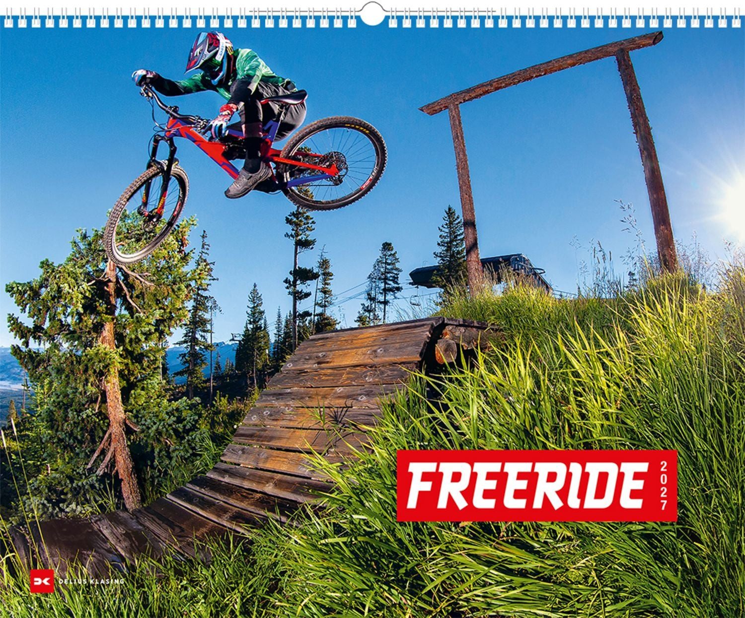 Delius Klasing Wandkalender Freeride 2027