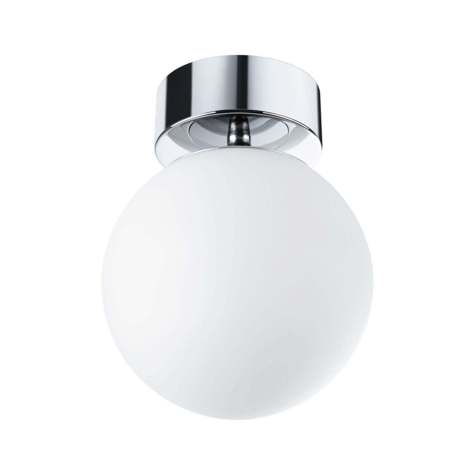 Paulmann LED Deckenleuchte Selection Bathroom Gove IP44 3000K 9W Satin, Glas/Metall, LED fest integriert, Warmweiß