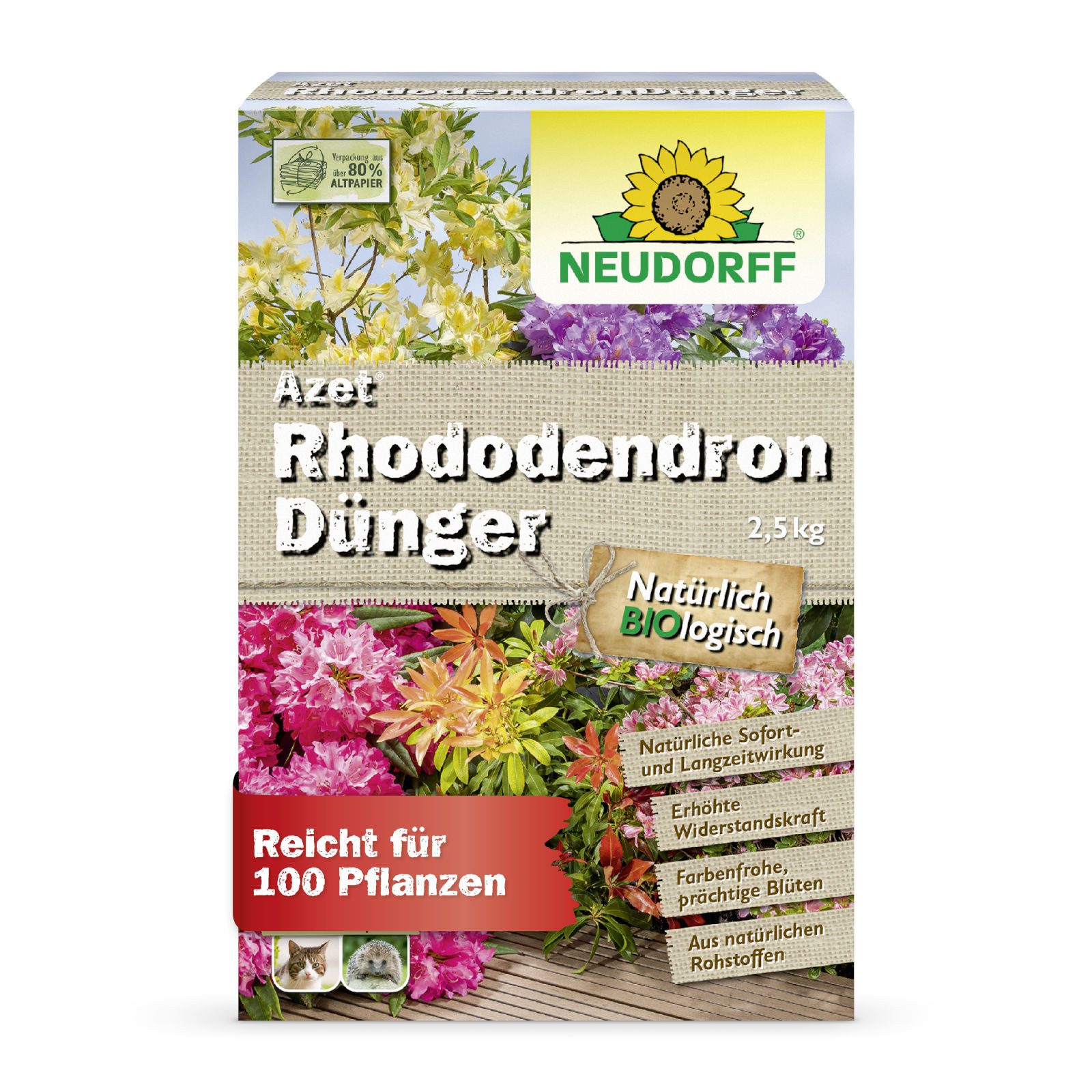 Pflanzendünger Azet RhododendronDünger 2,5 kg