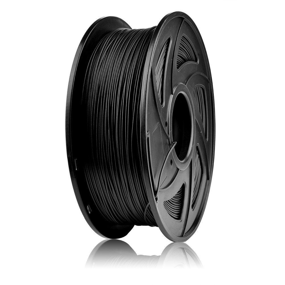 euroharry Filament 3D Filament 1kg 1,75 mm Carbon Kohlefaser extra Stark Rolle