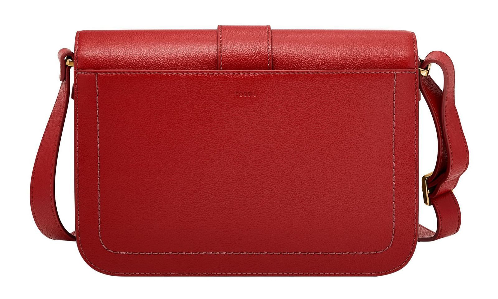 Fossil Umhängetasche Flap Crossbody Bag, aus echtem Leder