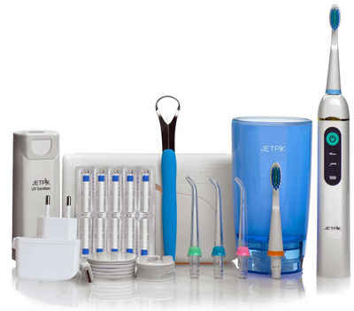 JETPIK Mundpflegecenter »JP 200 Ultra«, 3 in 1, Schallzahnbürste, Munddusche und Zahnseide sowie UV-Desinfektionsgerät