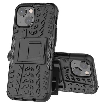 CoolGadget Handyhülle Outdoor Case Hybrid Cover für Apple iPhone 14 6,1 Zoll, Schutzhülle extrem robust Panzer Handy Case für iPhone 14 Hülle