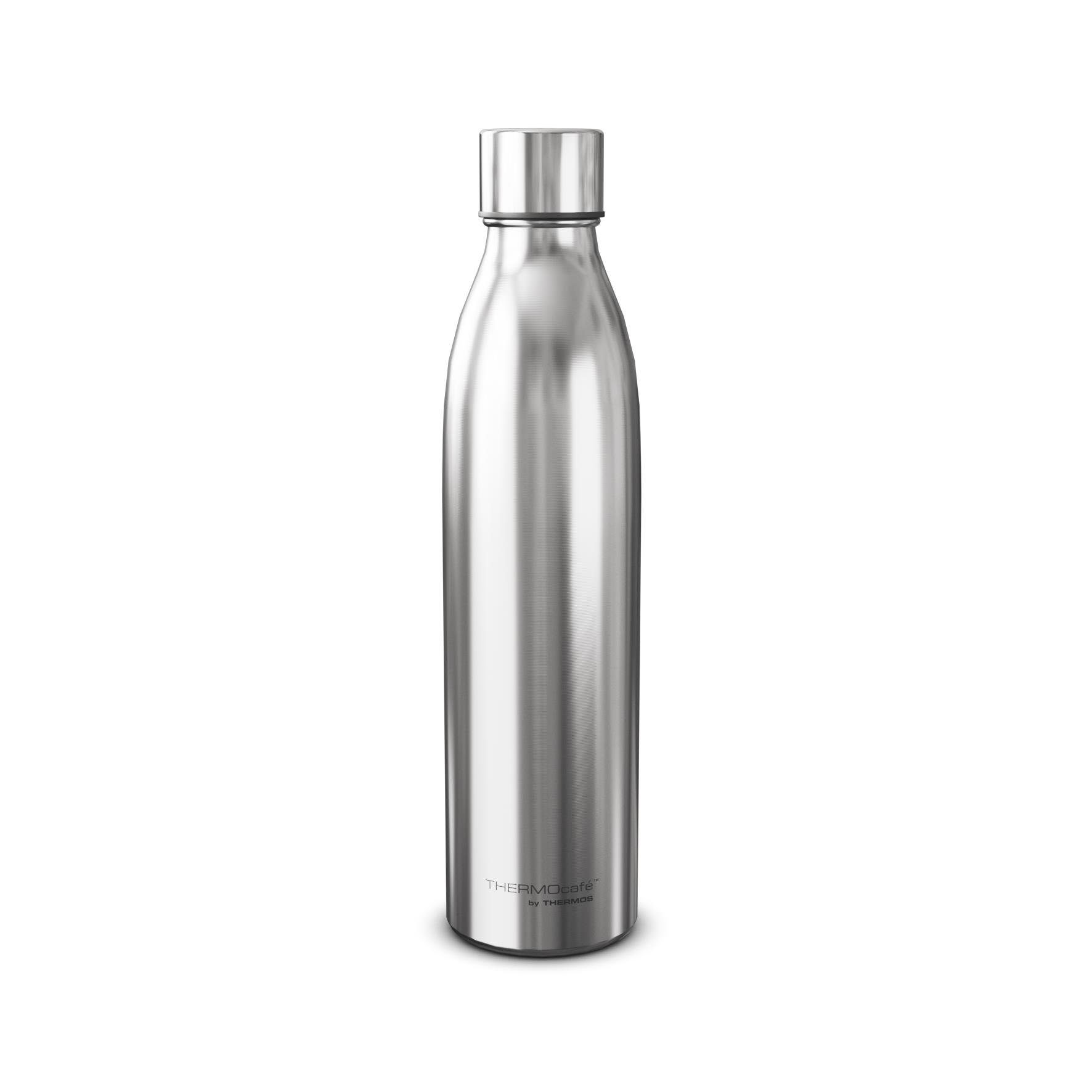 THERMOS Isolierkanne Thermos TC Bottle Automatic 0,75 Liter edelstahl matt Isolierflasche | Isolierkannen