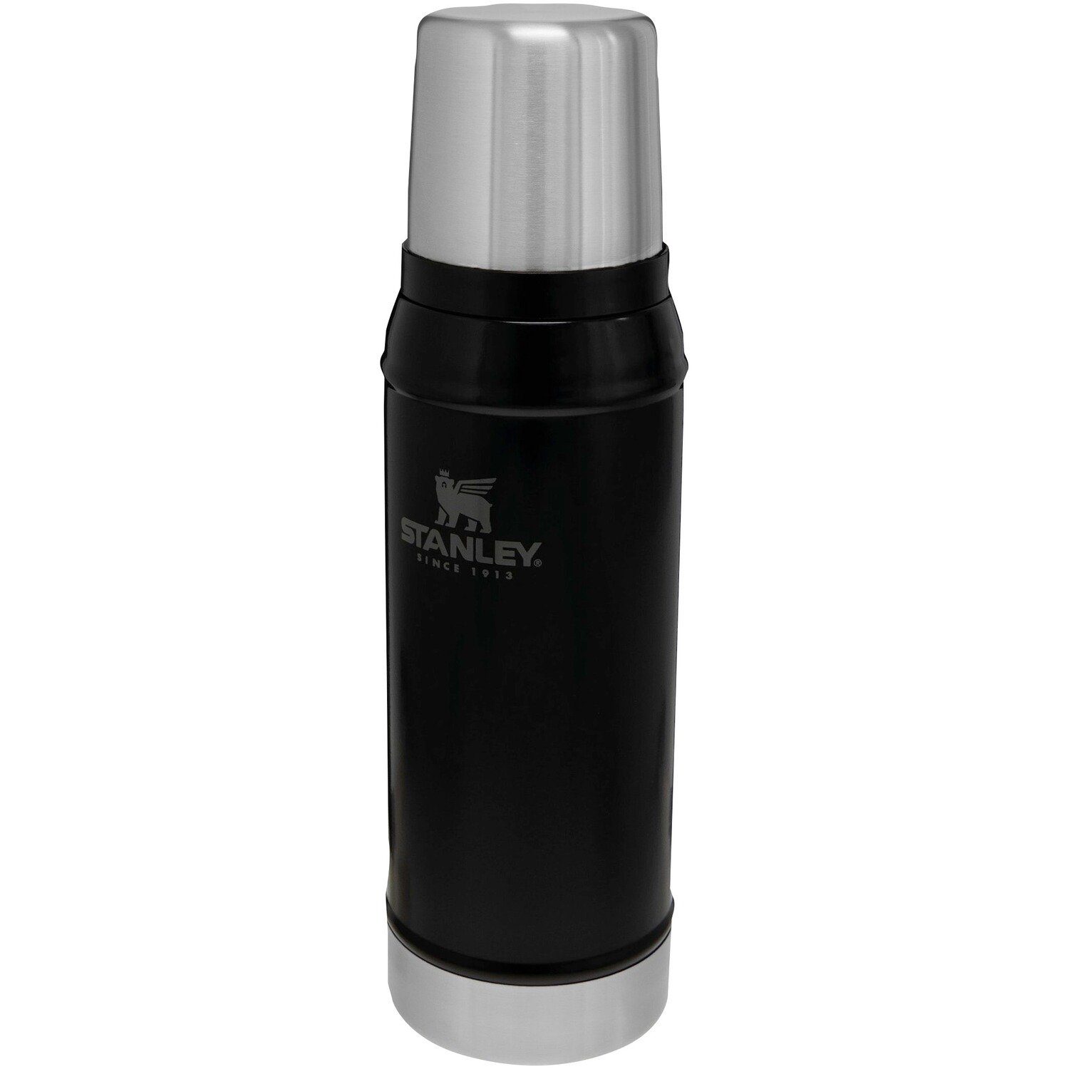 STANLEY Isolierflasche Vakuum Isolierflasche Classic Schwarz