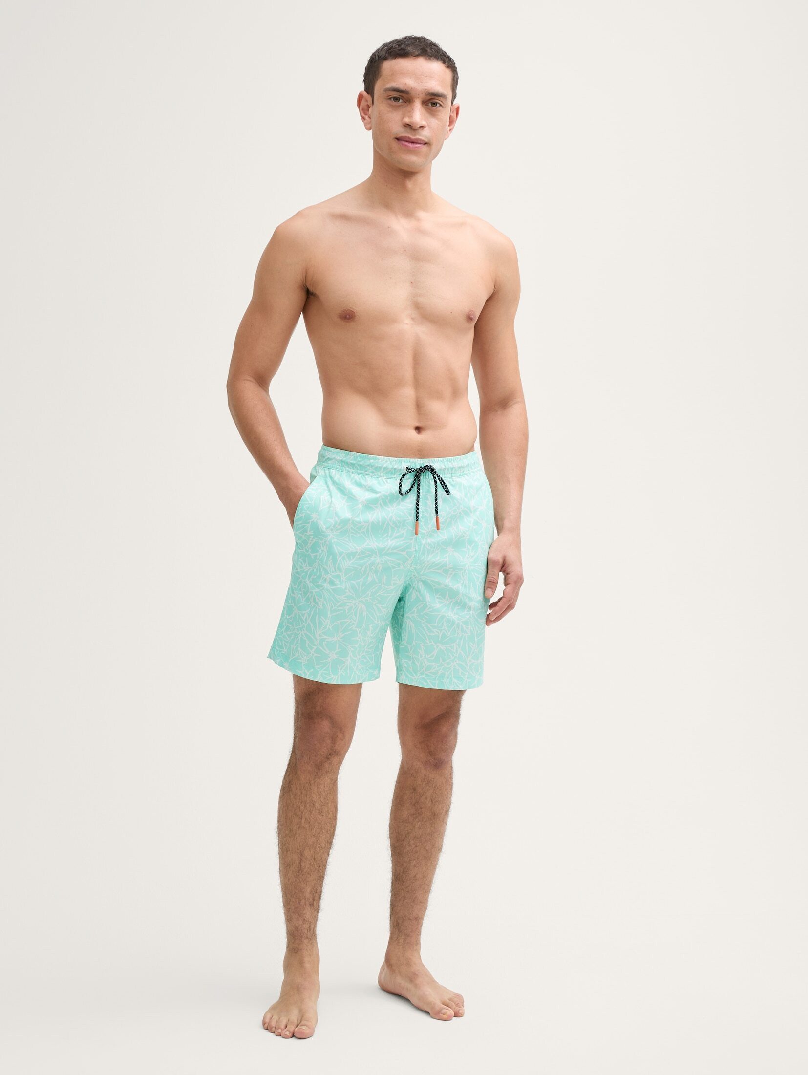 TOM TAILOR Badehose Badeshorts mit Print günstig online kaufen