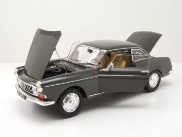 Norev Modellauto Peugeot 404 Coupe 1967 grau Modellauto 1:18 Norev, Maßstab 1:18