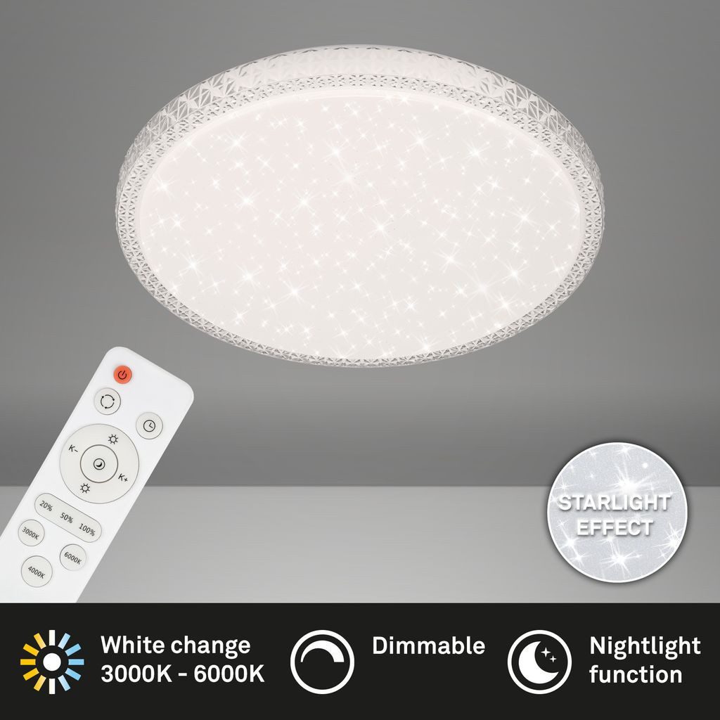 Briloner Leuchten LED Deckenleuchte 3412-016, Dimmfunktion, günstig online kaufen