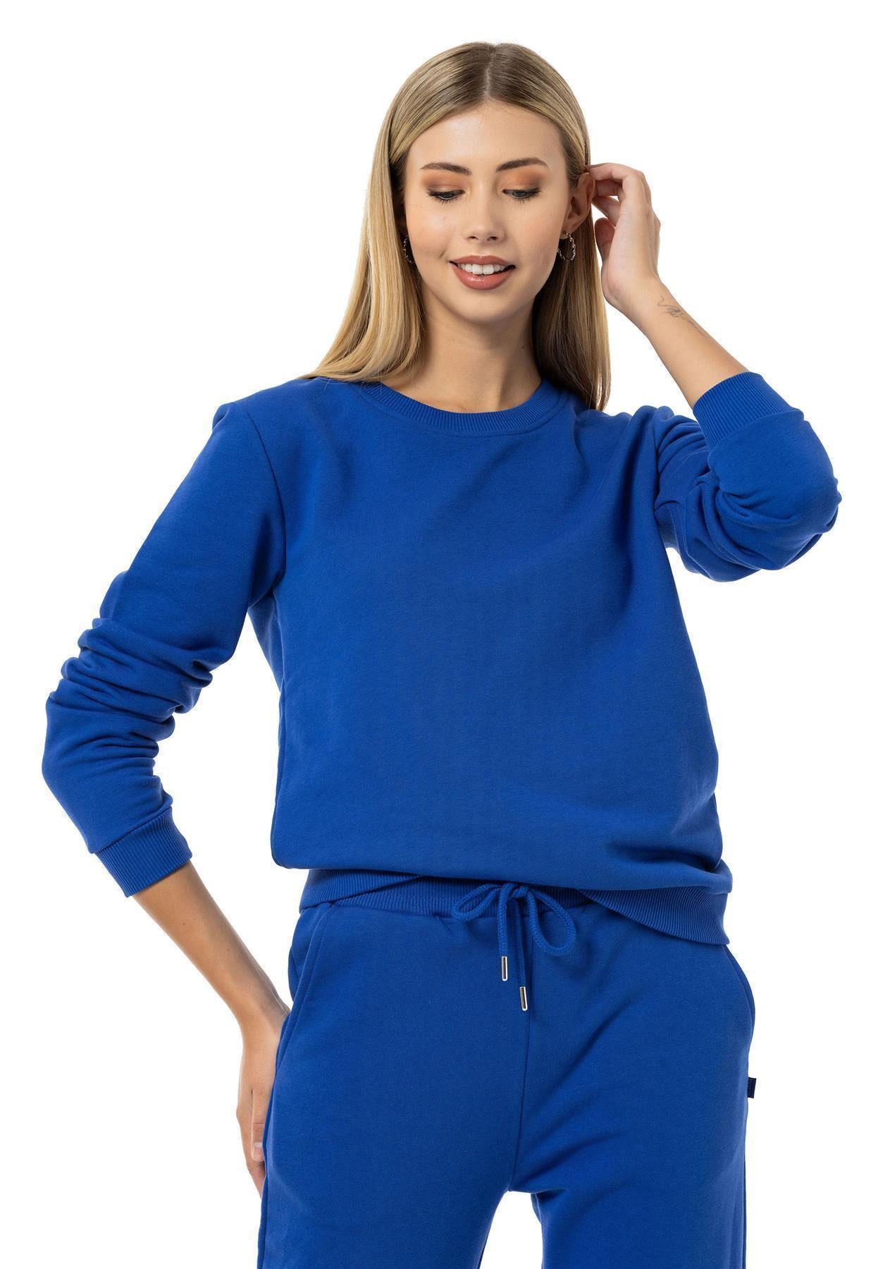 RedBridge Jogginganzug Sweatshirt mit Sweatpant Premium Basic (Set, 2-tlg) – Bild 5 von 5