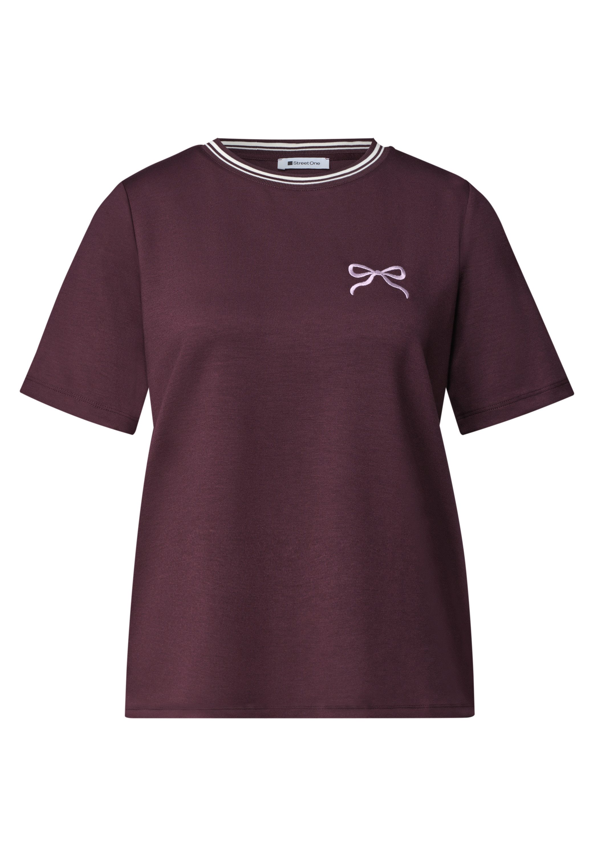 STREET ONE T-Shirt mit Rundhalsausschnitt – Bild 4 von 5