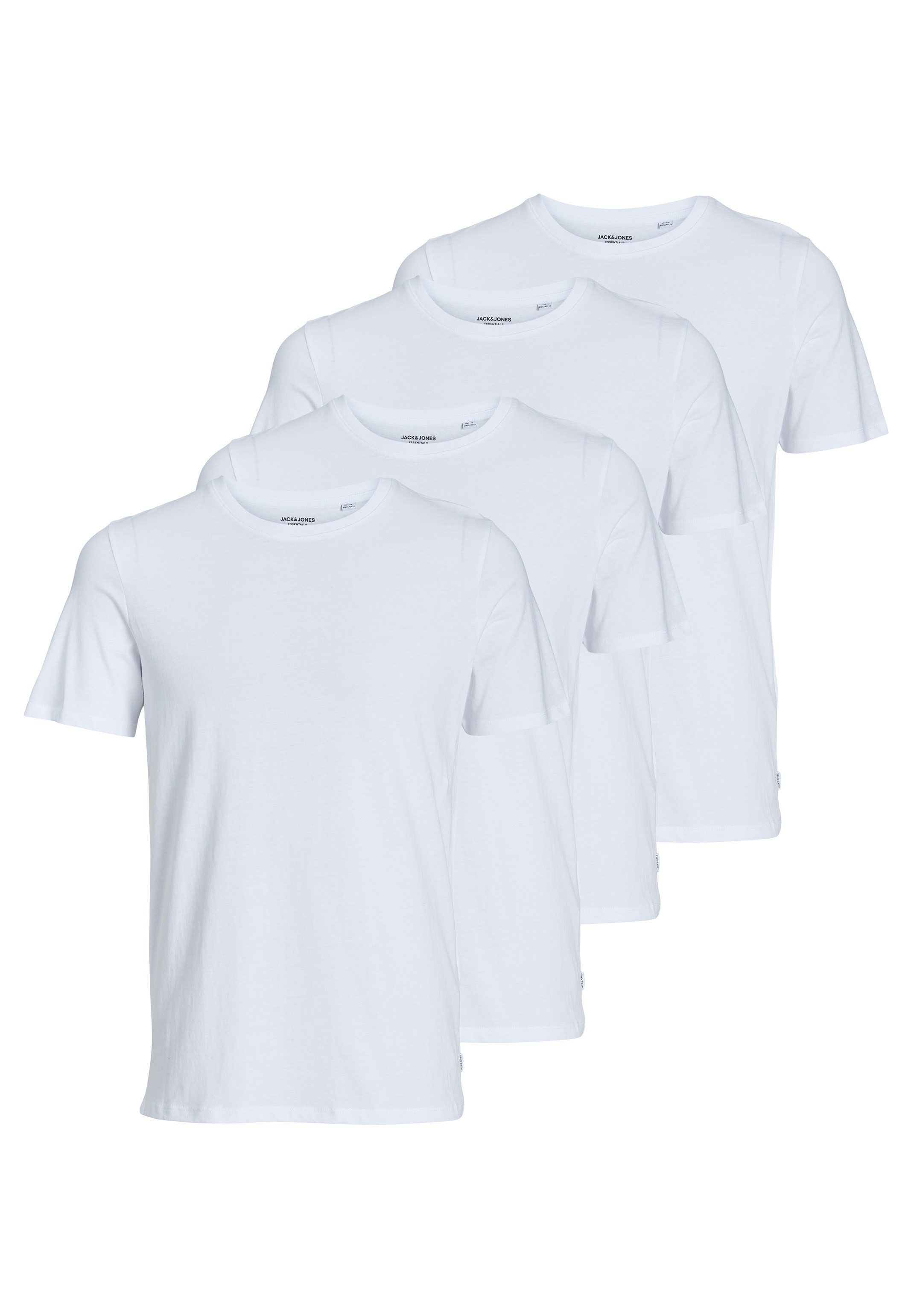 Jack & Jones T-Shirt 4er Pack günstig online kaufen