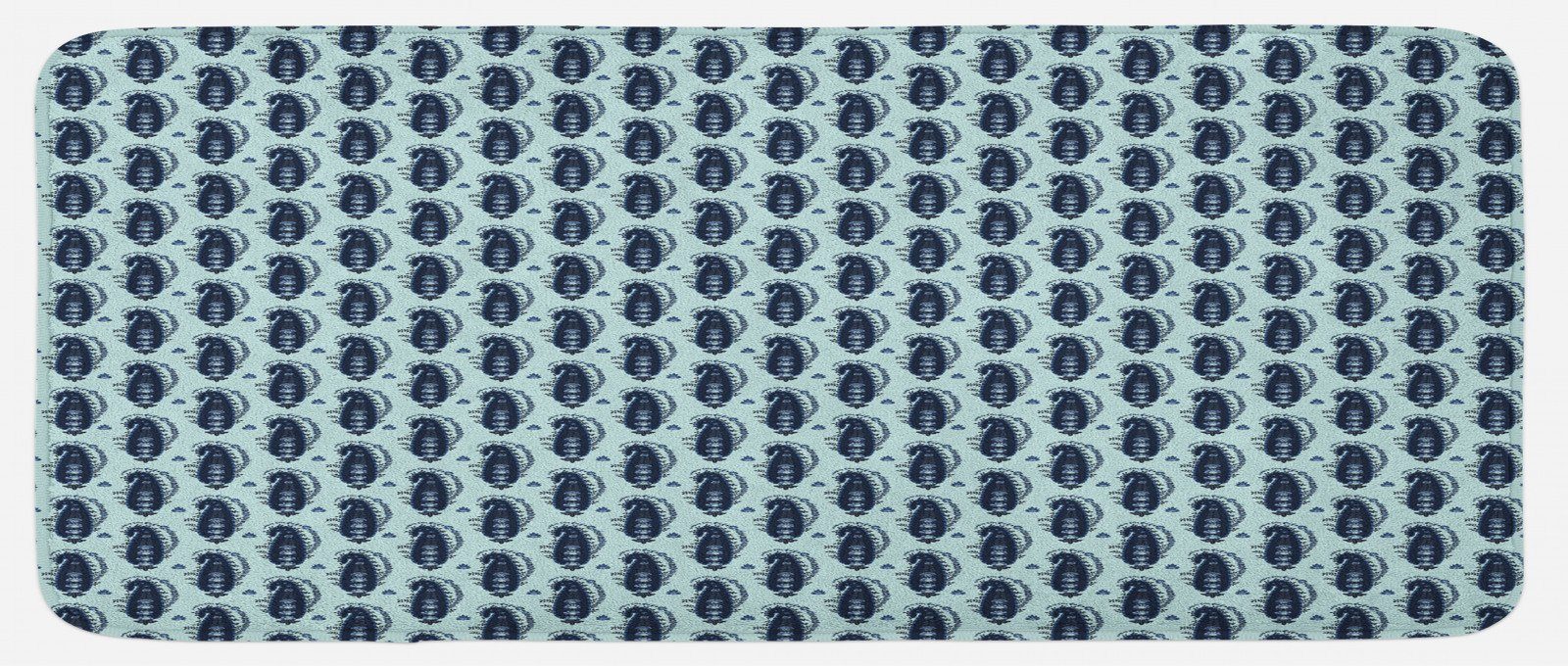 Küchenläufer »Plüsch Dekorative Küchenmatte mit rutschfester Rückseite