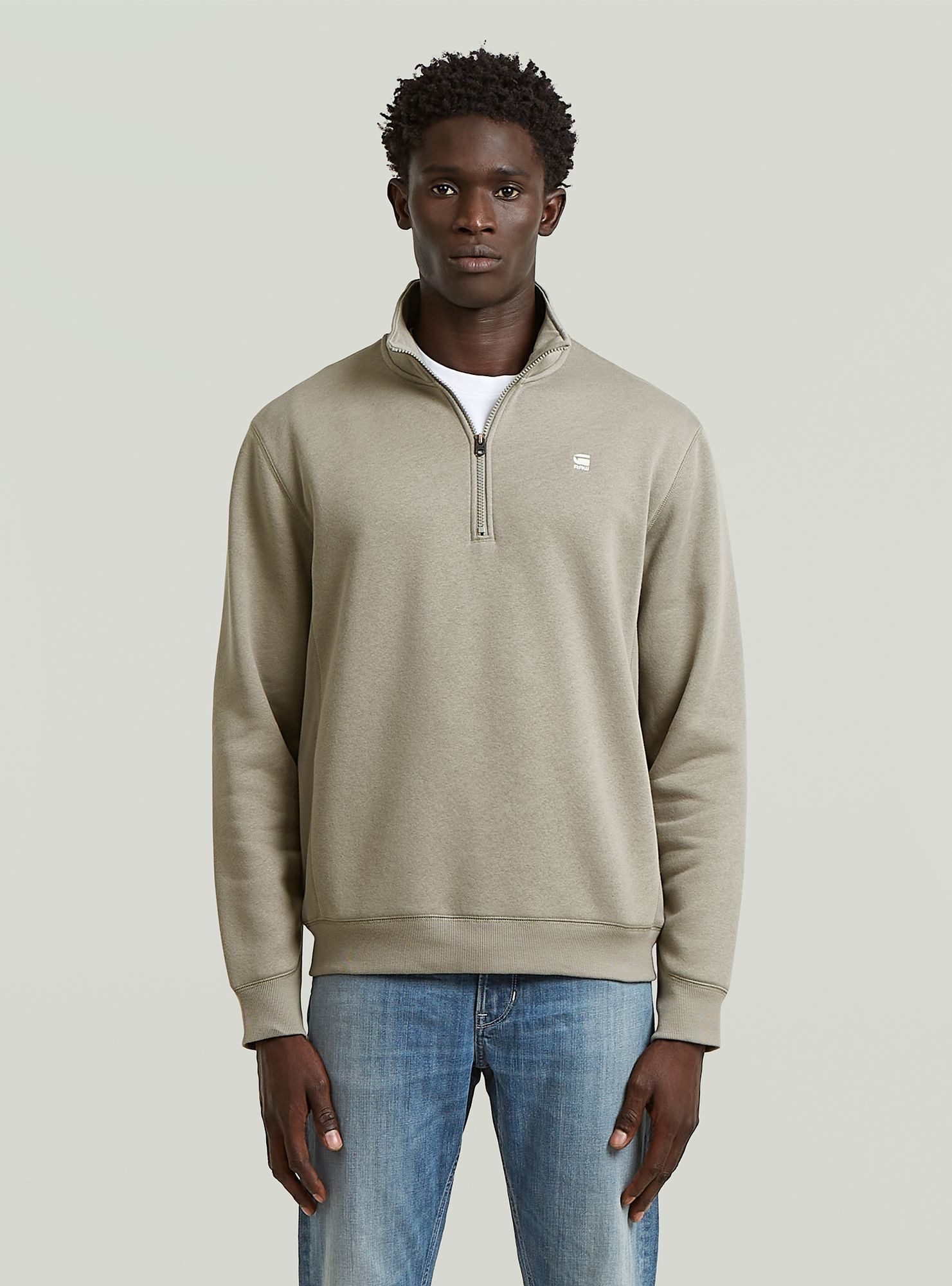 G-STAR Longpullover Premium Core Half Zip Sweater