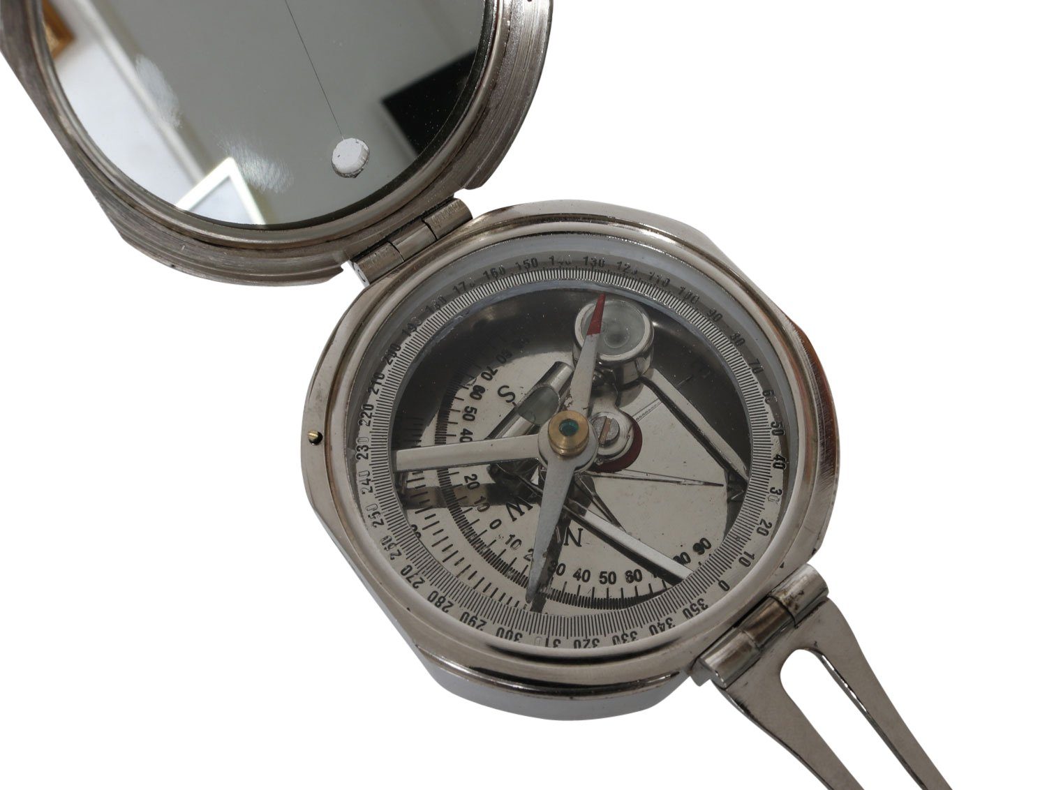Aubaho Maritim Schiff Anti Navigation Replik Kompass Messing Peilkompass Kompass Glas