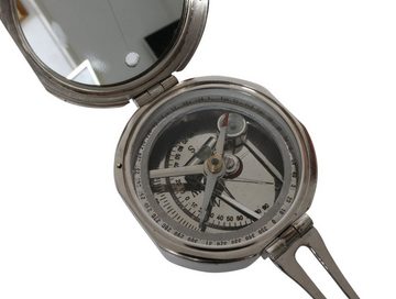 Aubaho Kompass Kompass Maritim Peilkompass Schiff Navigation Messing Glas Replik Anti