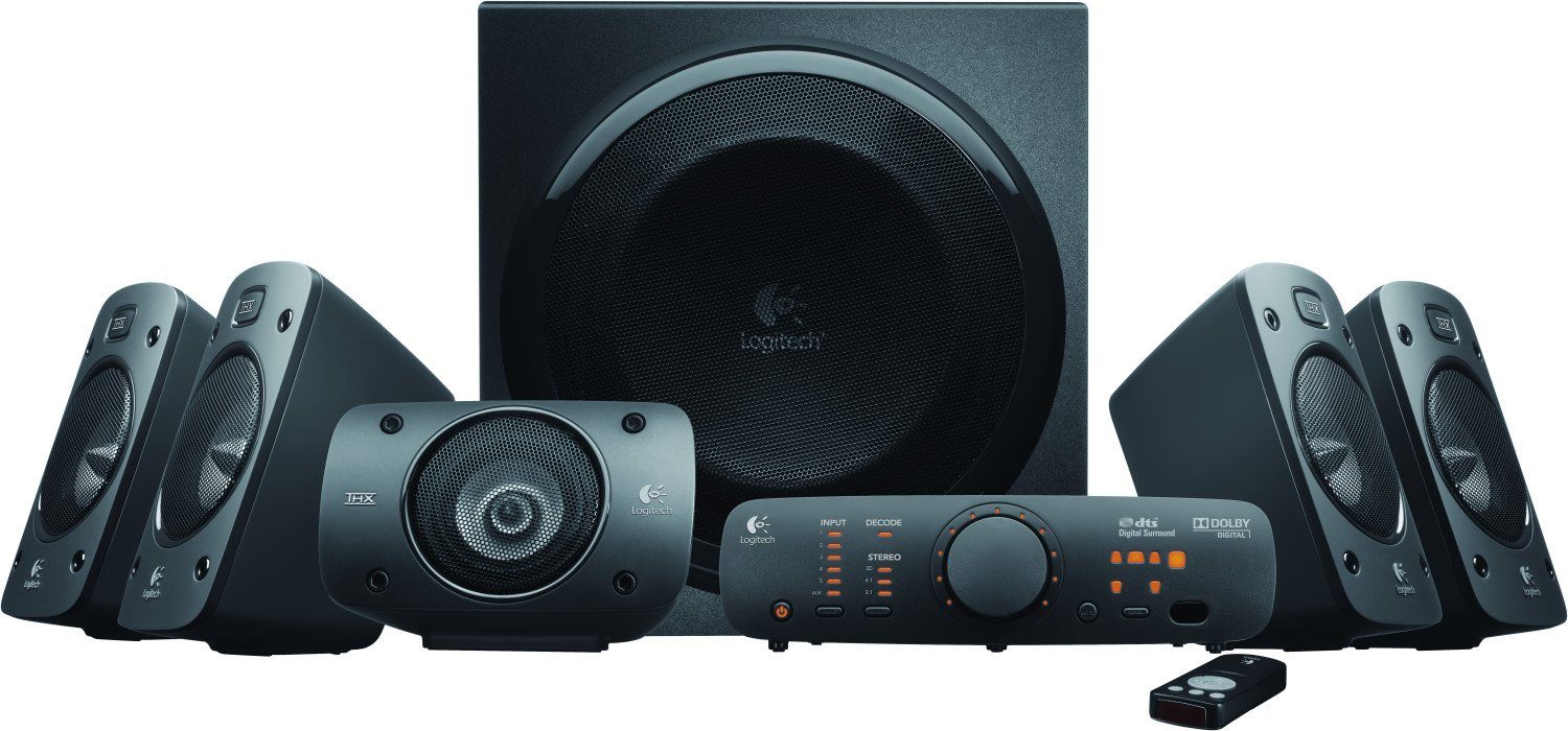 5.1 (500 Lautsprecher Logitech System W) 5.1 5.1 Z906 Soundsystem