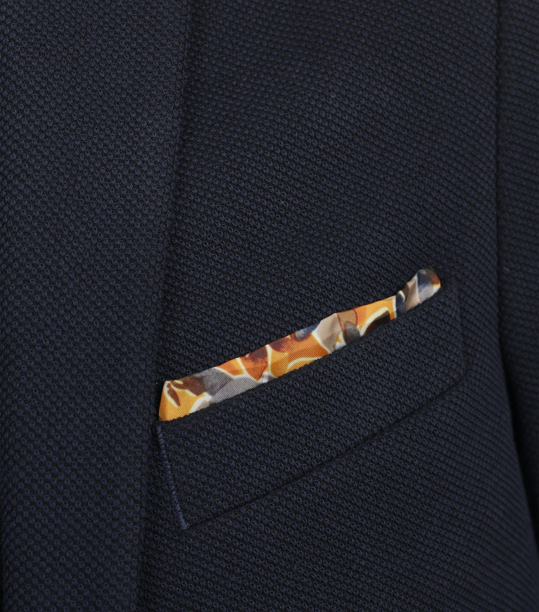 VENTI Jerseysakko Sakko/Blazer - Casual Fit - Struktur - Blau