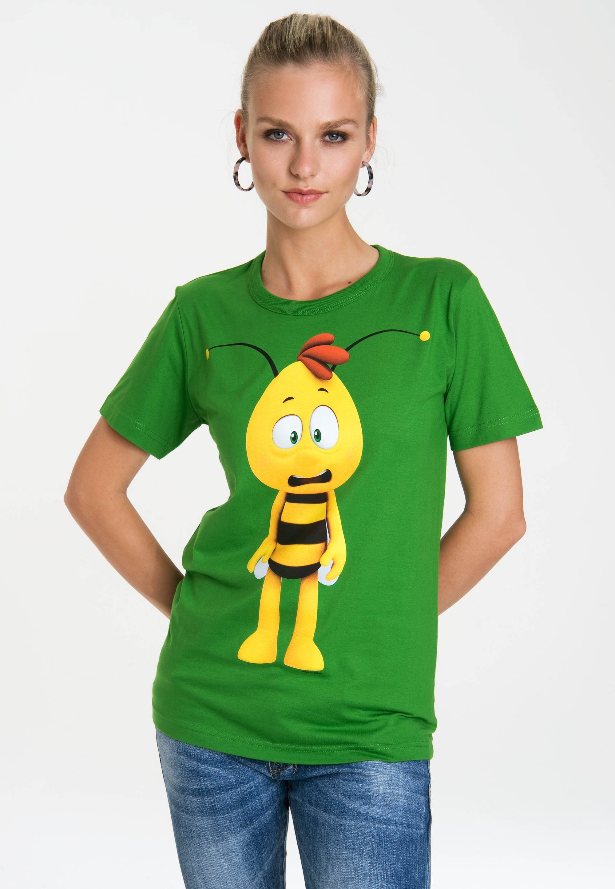 LOGOSHIRT T-Shirt »Die Biene Maja – Willi« mit lizenziertem Frontprint  online kaufen | OTTO