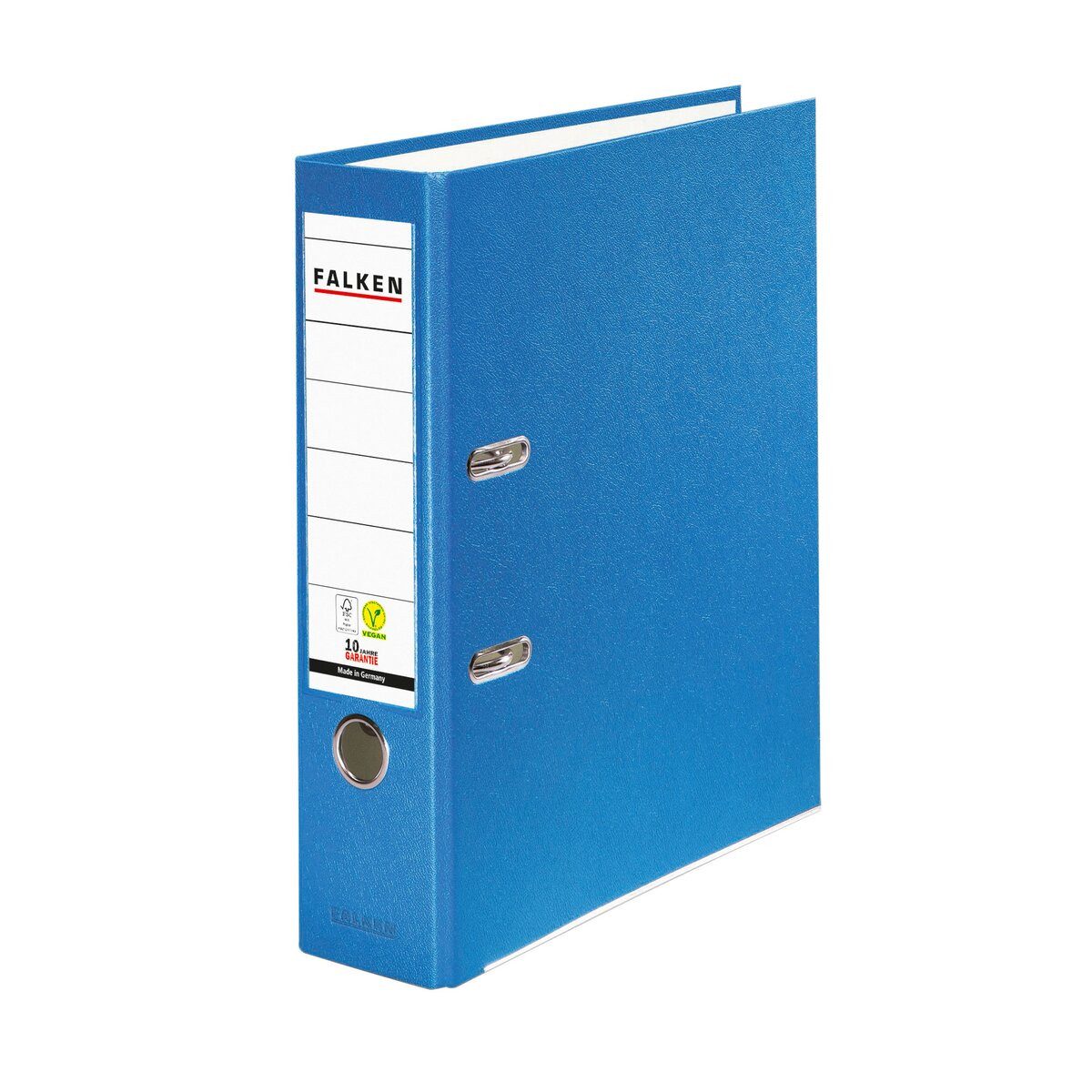 Falken Aktenordner Ordner PP-Color A4 80mm vegan aqua