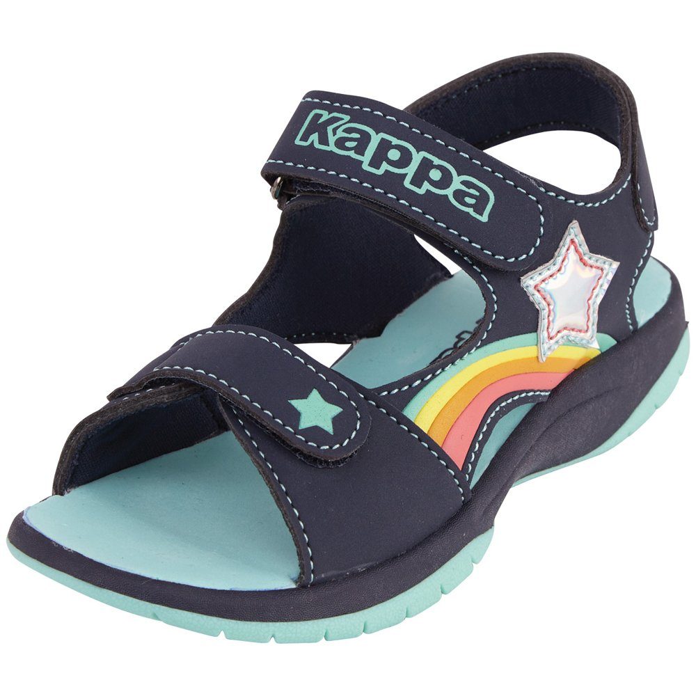 Kappa Sandale - mit weicher Innensohle navy-mint