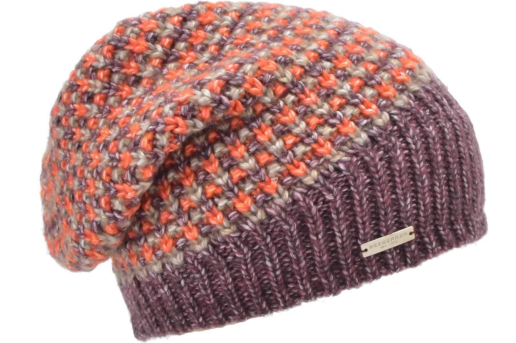 Seeberger Strickmütze Strick Headsock in Streifenoptik günstig online kaufen