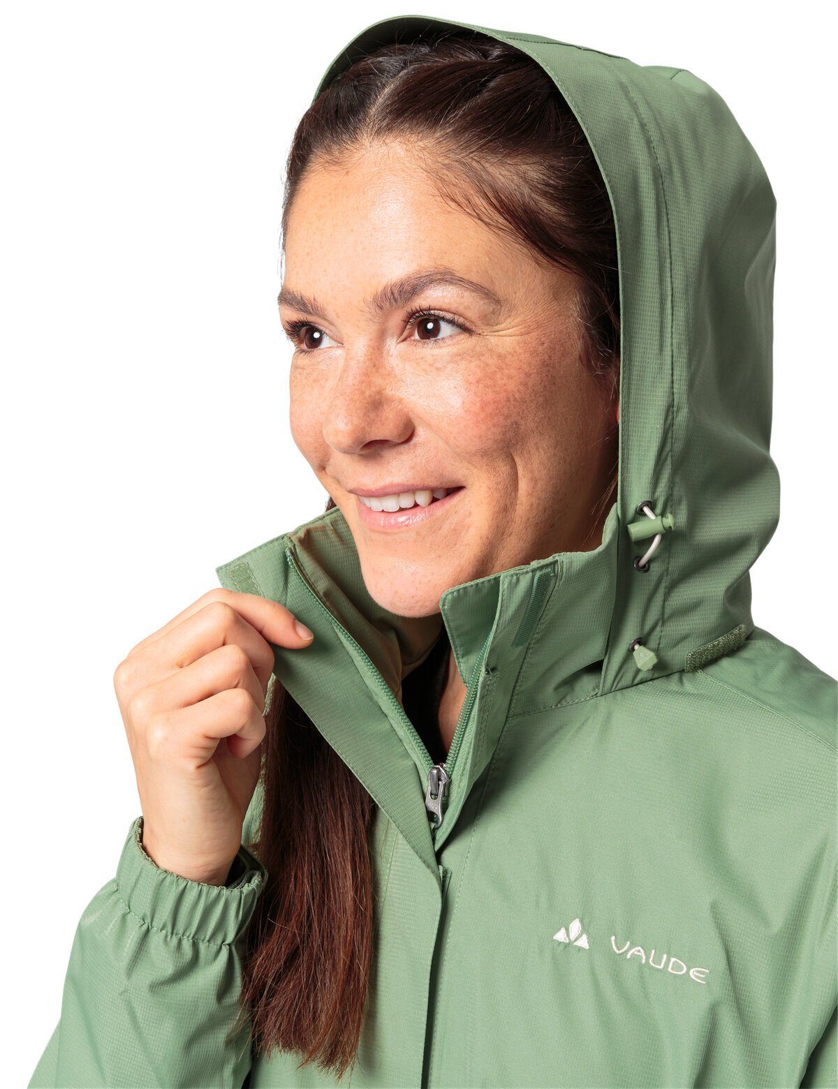 Light (1-St) Women's kompensiert VAUDE Outdoorjacke Klimaneutral willow green Jacket Escape