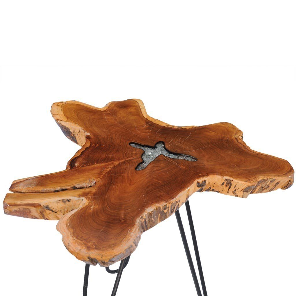 tinkaro Couchtisch LILY Massivholz Teak Wohnzimmertisch günstig online kaufen