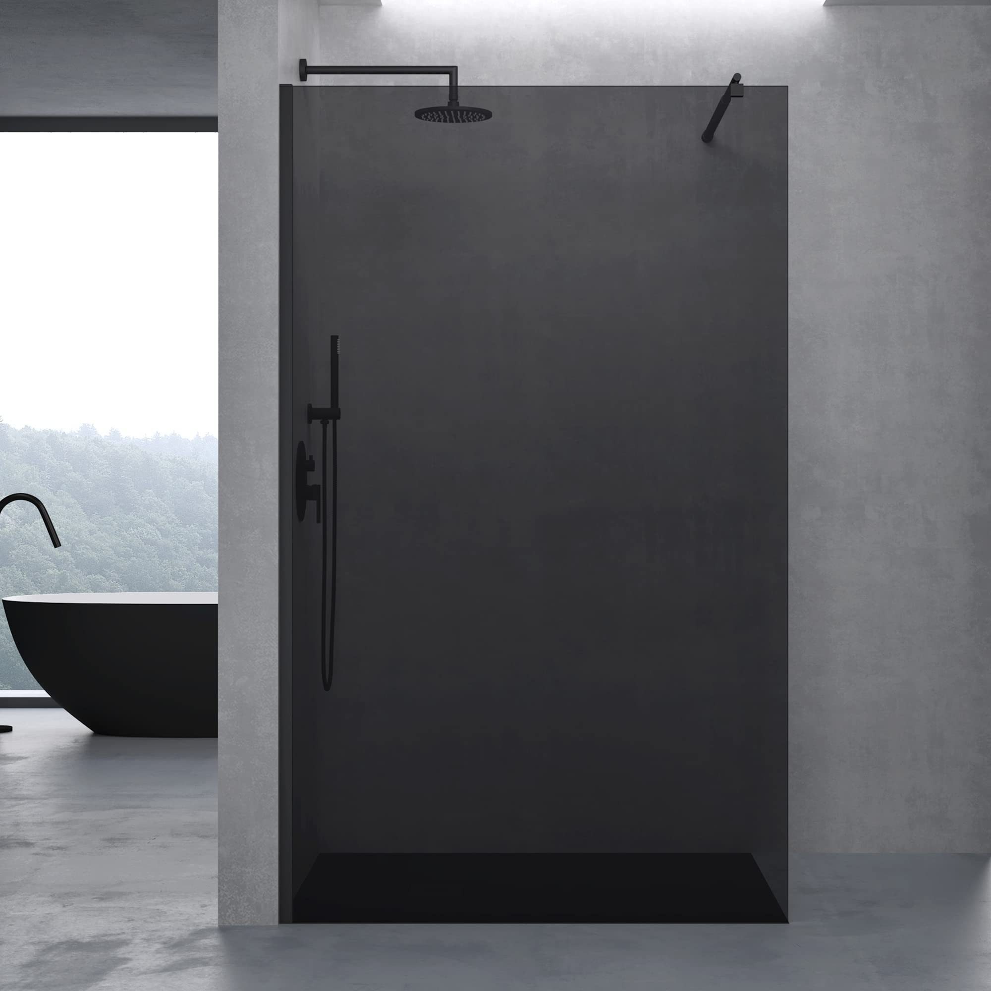 doporro Walk-in-Dusche Duschwand für Dusche Duschabtrennung günstig online kaufen