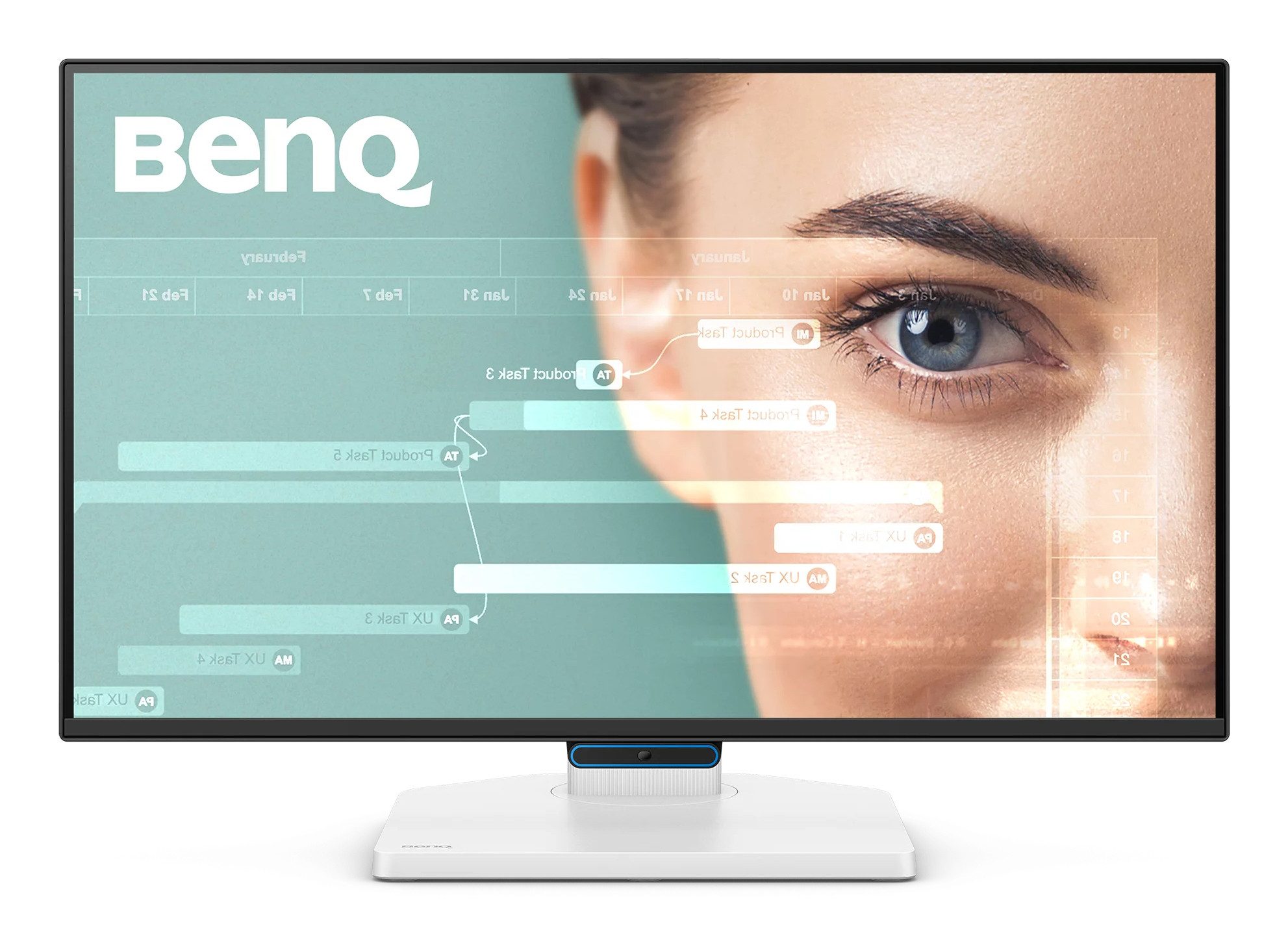 BenQ GW2490TC LED-Monitor (61 cm/24 ", 1920 x 1080 px, Full HD, 5 ms Reaktionszeit, 144 Hz, IPS)