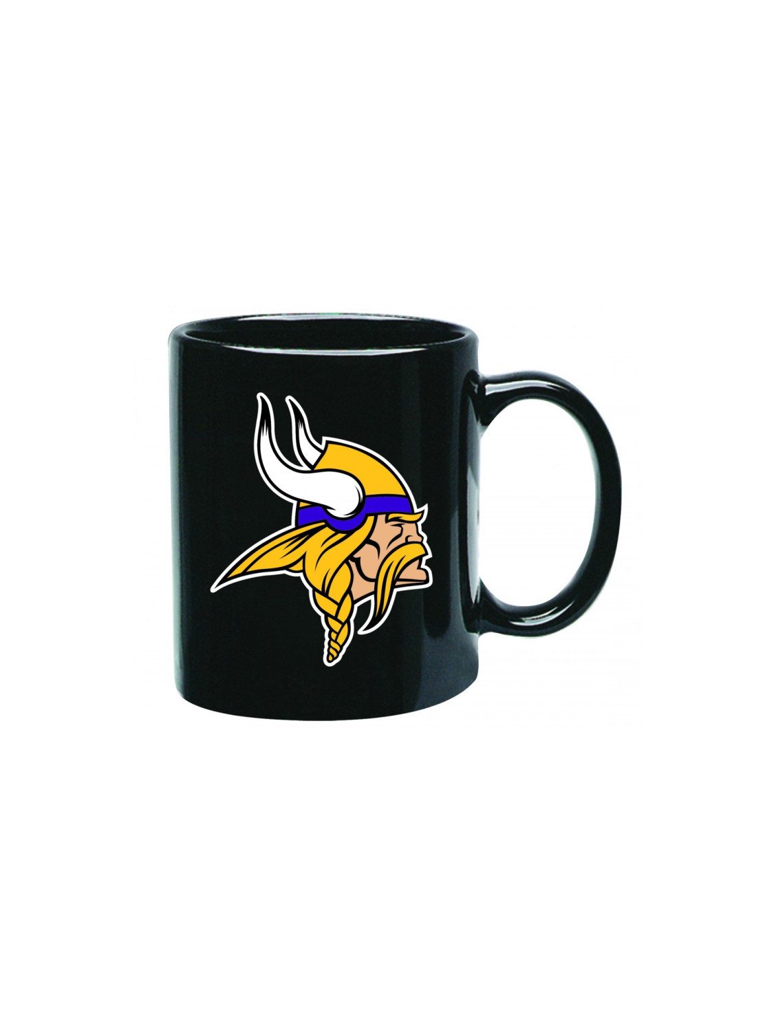 Minnesota Vikings Becher Minnesota Vikings Black Glossy Mug, Keramik