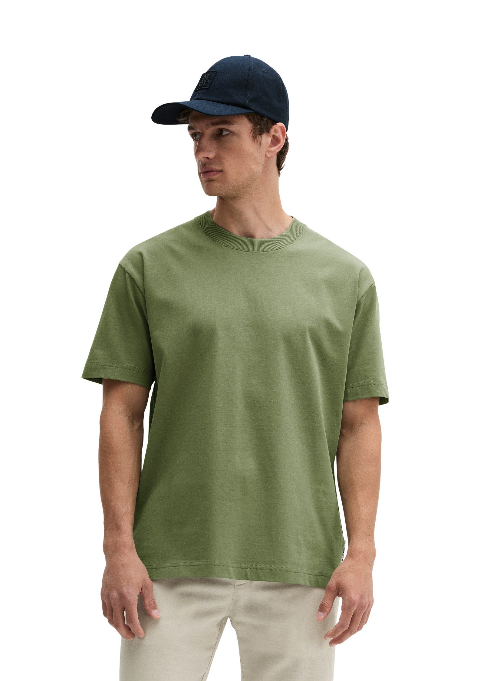 T-Shirt aus schwerem Bio-Baumwoll-Jersey