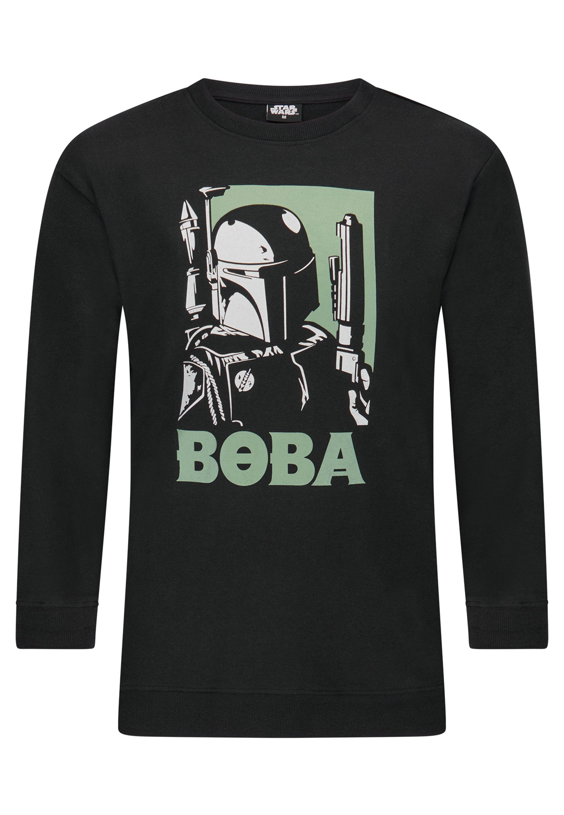 Star Wars Sweatshirt Star Wars Boba Fett Herren Sweatshirt Пуловери