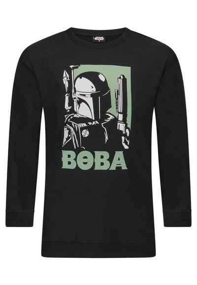 Star Wars Sweatshirt Star Wars Boba Fett Herren Sweatshirt Pullover