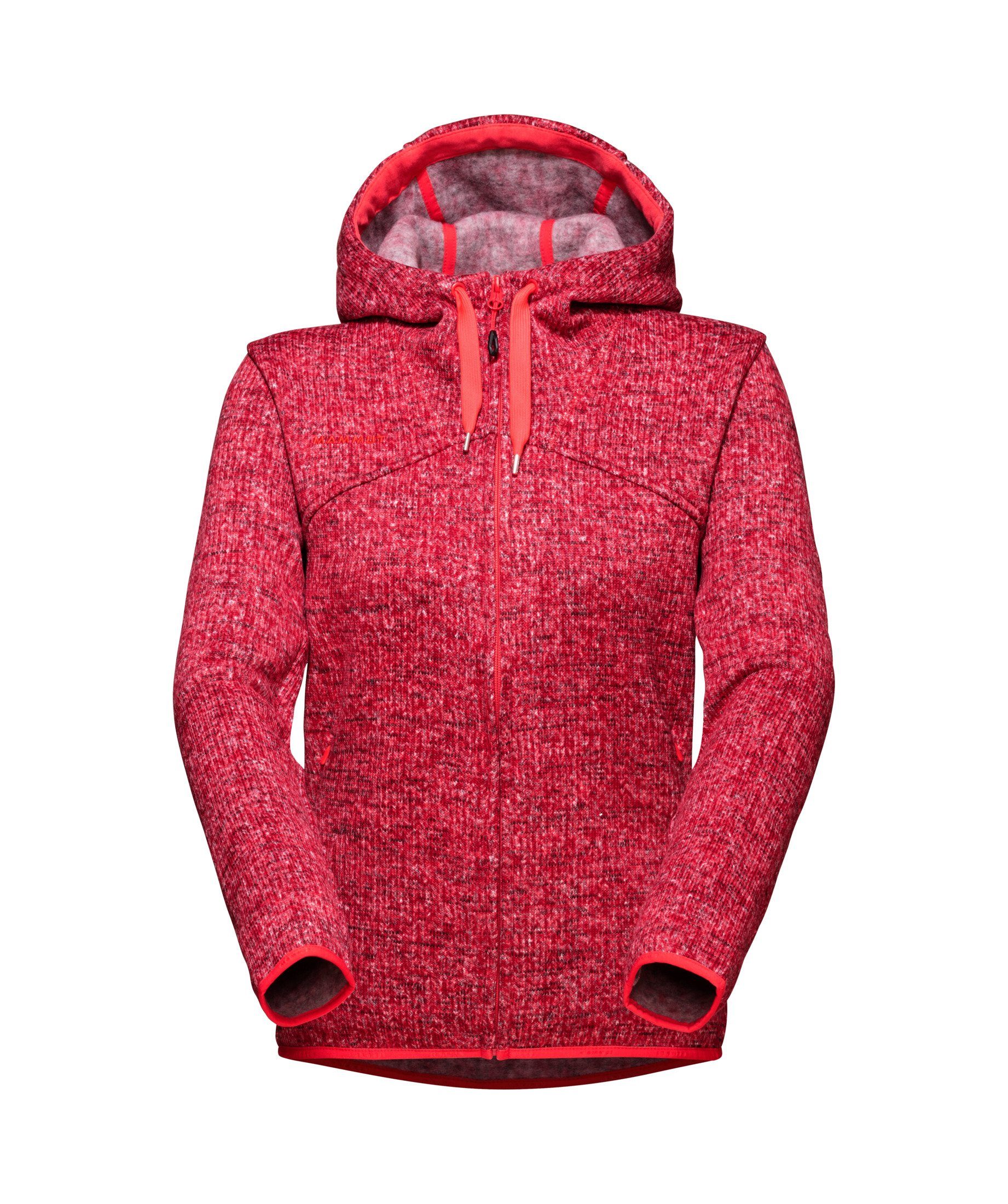 Mammut Fleecejacke Chamuera ML Hooded Jacket Women sunset