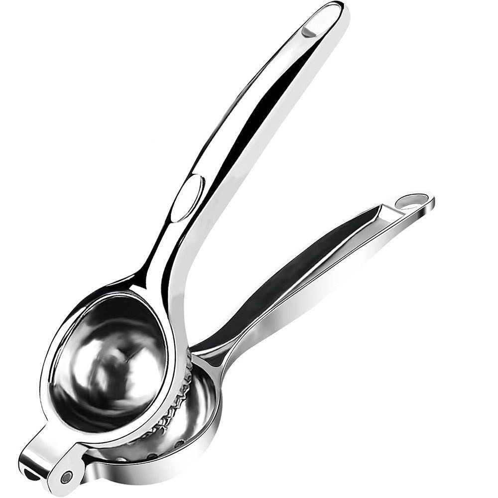 PFCTART Obstpresse Zitronenpresse Handpresse – 7 cm Zitruspresse für Küche & Bar, RostfreierStahl, Säurebeständig, sicher & langlebig – ideal für Zitrusfrüchte