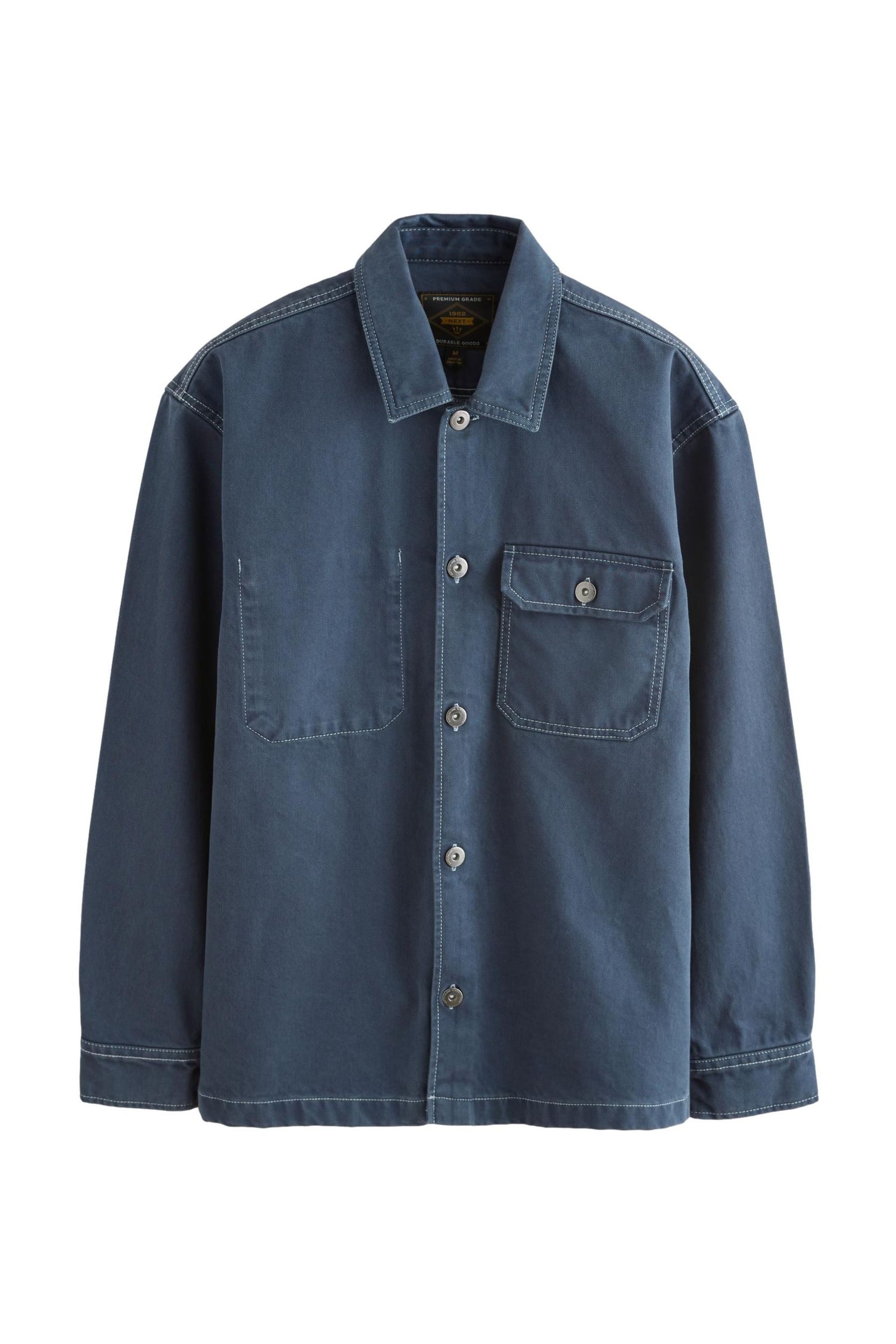 Next Hemdjacke Canvas-Hemdjacke (1-St)