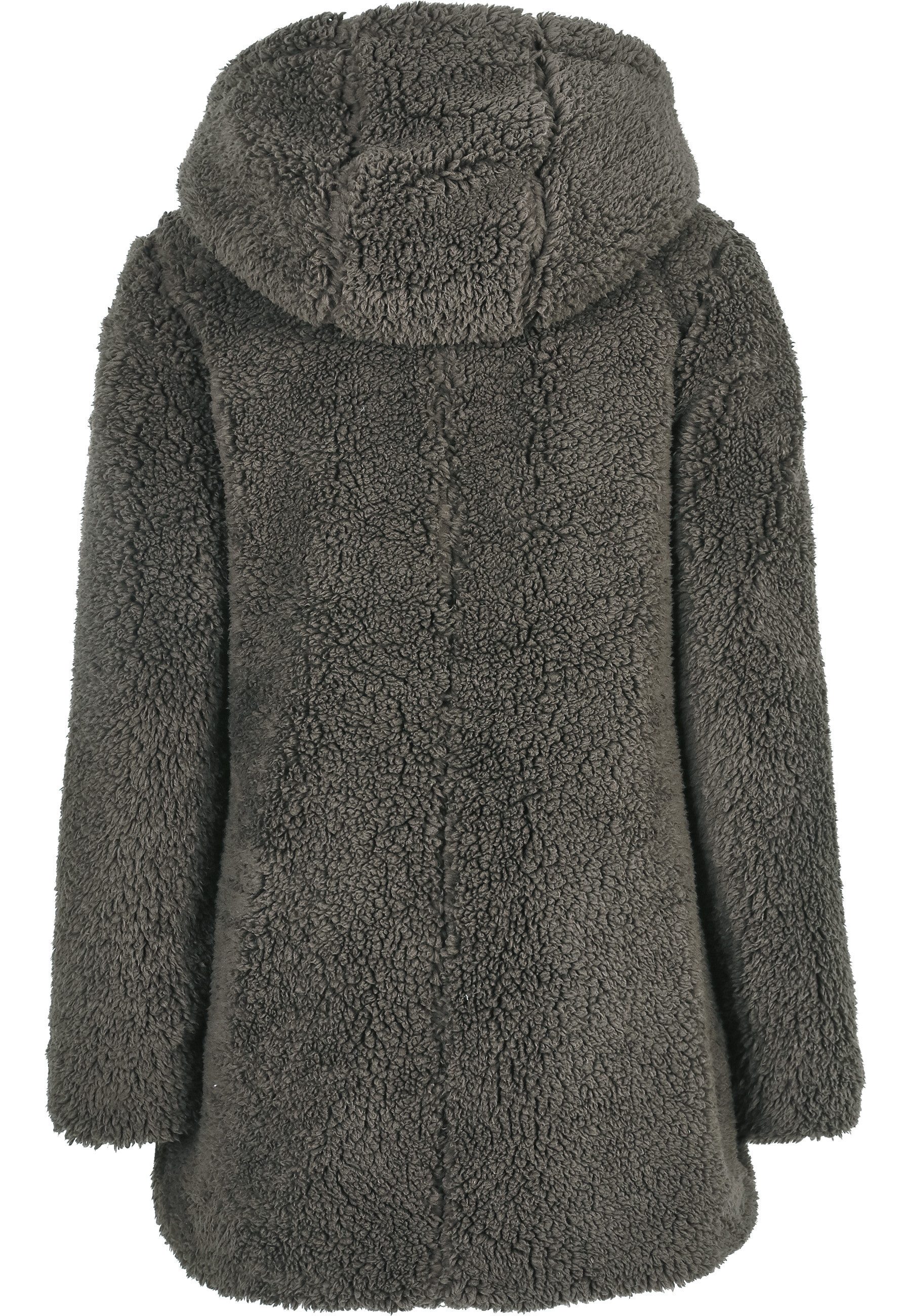 URBAN CLASSICS Allwetterjacke Urban Classics Damen Ladies Sherpa Jacket (1-St)