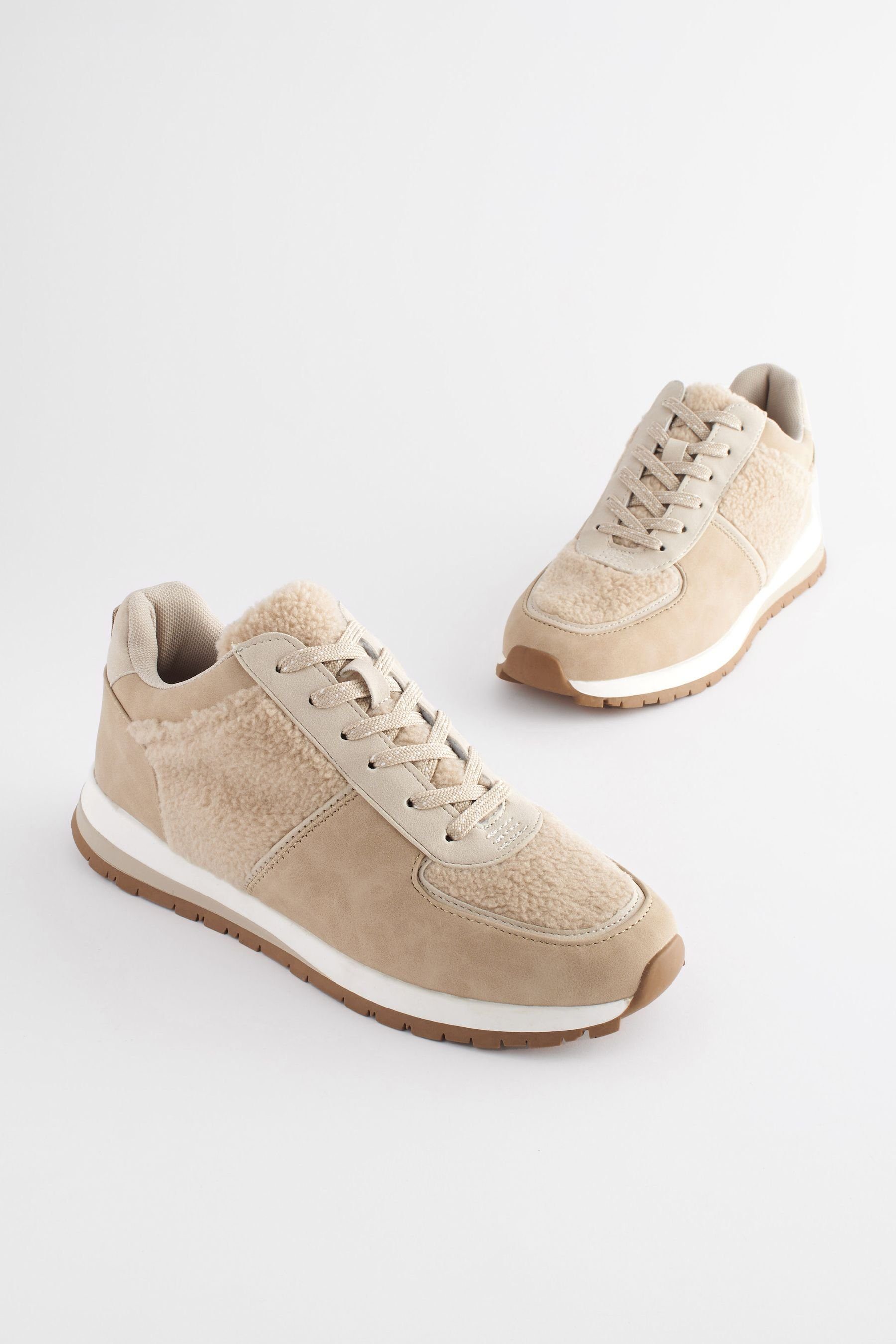 Next Forever Comfort® Turnschuhe farblich abgesetzt Stone Sneaker (1-tlg)