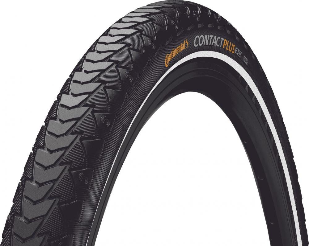 CONTINENTAL Fahrradreifen Continental Reifen Conti Contact Plus Reflex 28x1 1/4x1 3/4 Zoll 32-62