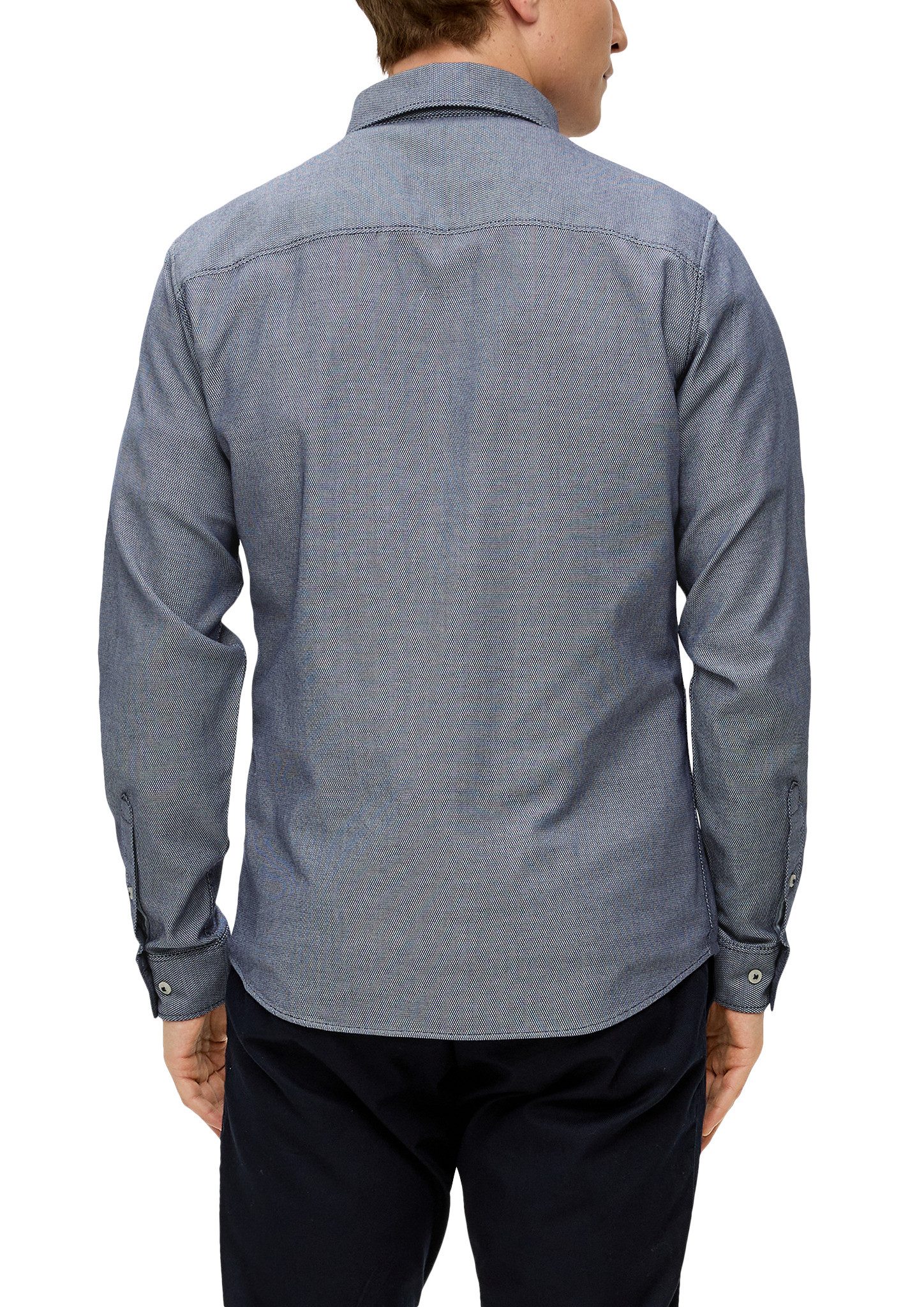 s.Oliver Langarmhemd Hemd Hemd im Slim Fit