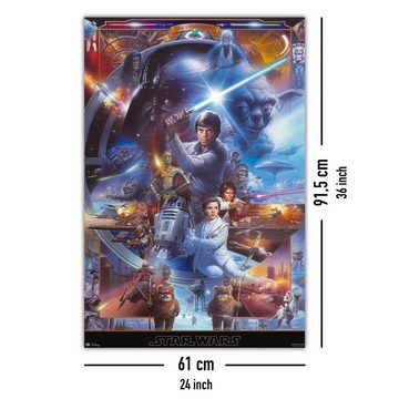 Close Up Poster Star Wars Poster 20th Anniversary 61 x 91,5 cm