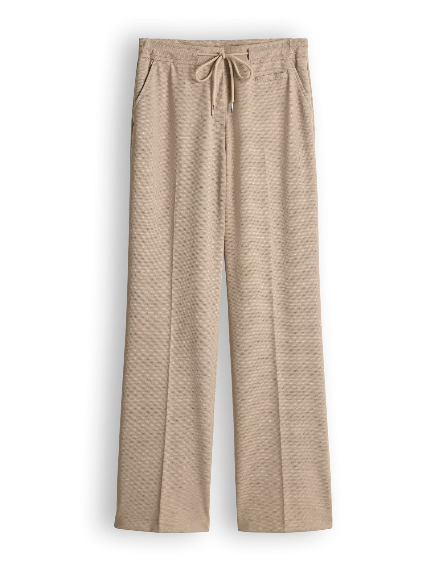 OPUS Stoffhose MAIKITO in sanfter Two-Tone Optik Weiter gerader Beinverlauf günstig online kaufen