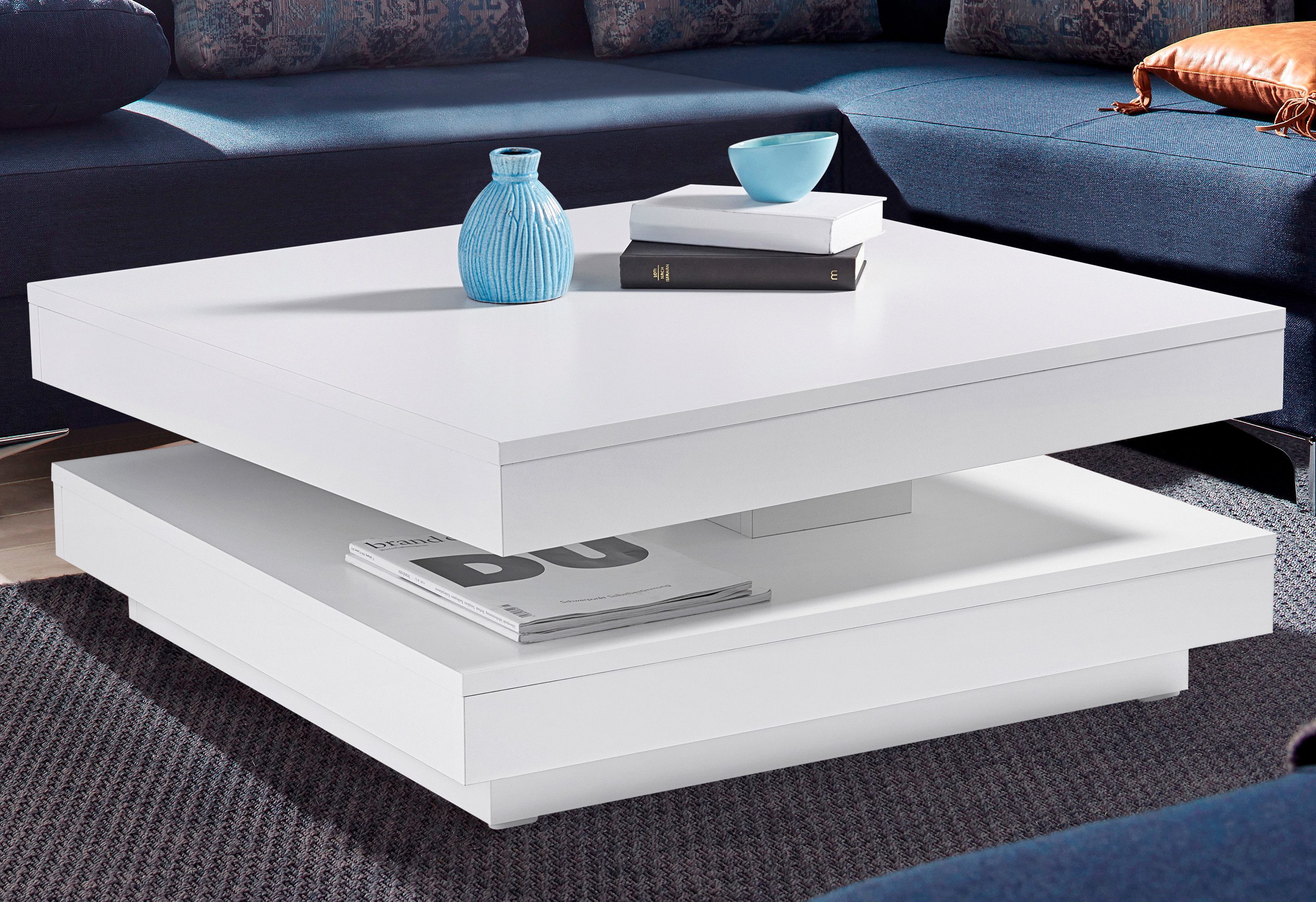 Home affaire Couchtisch BEN, mit drehbarer Platte günstig online kaufen