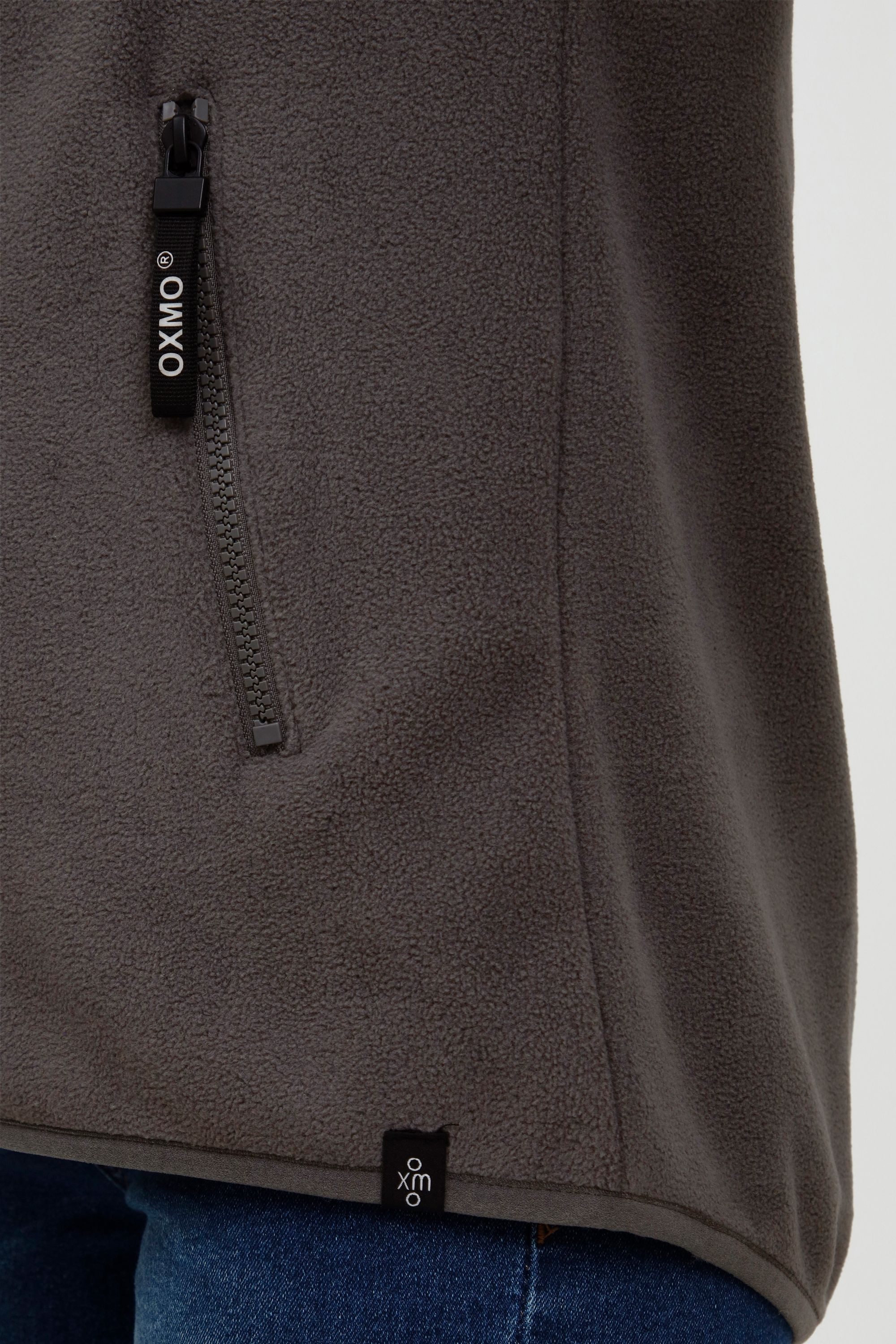 OXMO Fleecejacke OXFinja Fleecejacke mit Kapuze – Bild 5 von 5