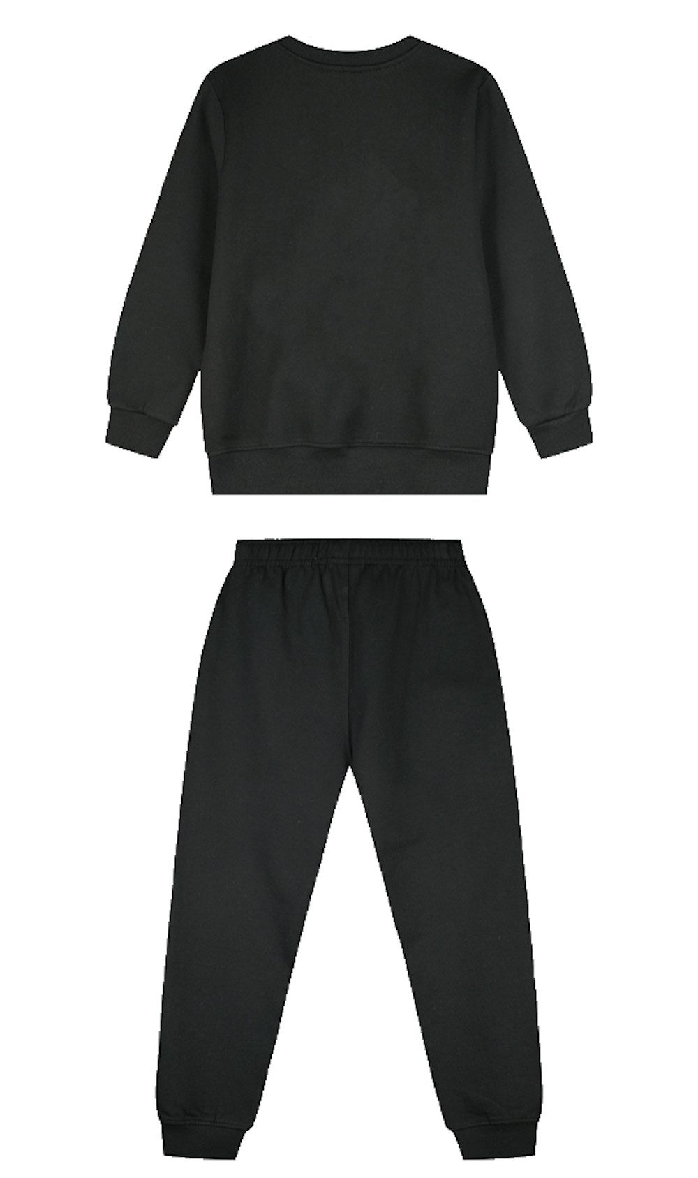 ENERGIERS Jogginganzug ENERGIERS Jungen Jogginganzug Sweatshirt Jogginghose black (2-tlg., 2 teilig) – Bild 2 von 5