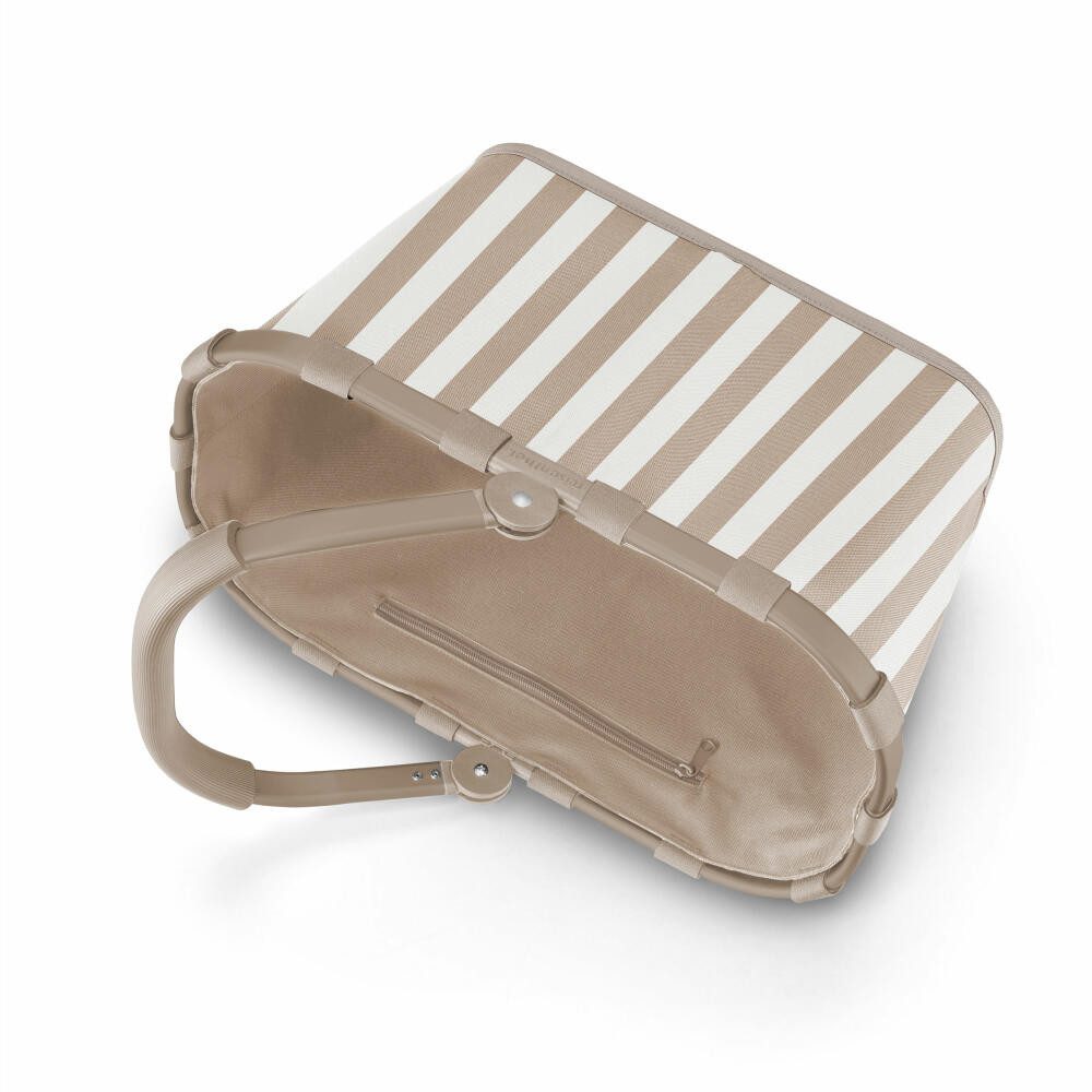 REISENTHEL® Einkaufskorb carrybag summerstripes coffee – Bild 4 von 5