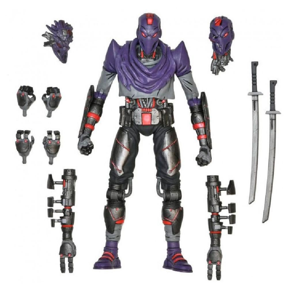 NECA Actionfigur Ninja Turtles Teenage Mutant The Last Ronin Foot Bot Ultimate Figur 18
