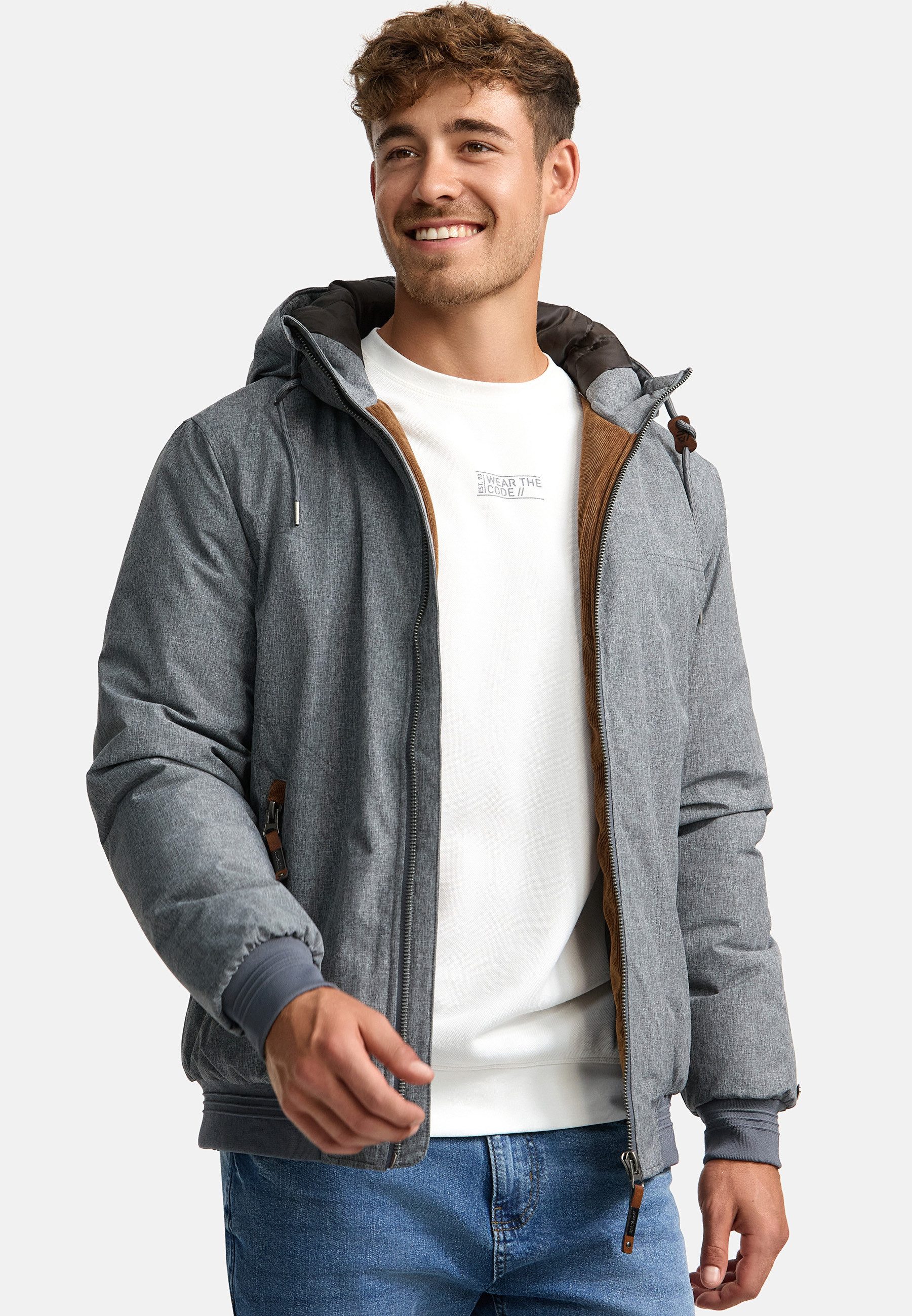 Indicode Sommerjacke Herren INPeshastin Übergangsjacke Herrenjacke Kapuze m günstig online kaufen