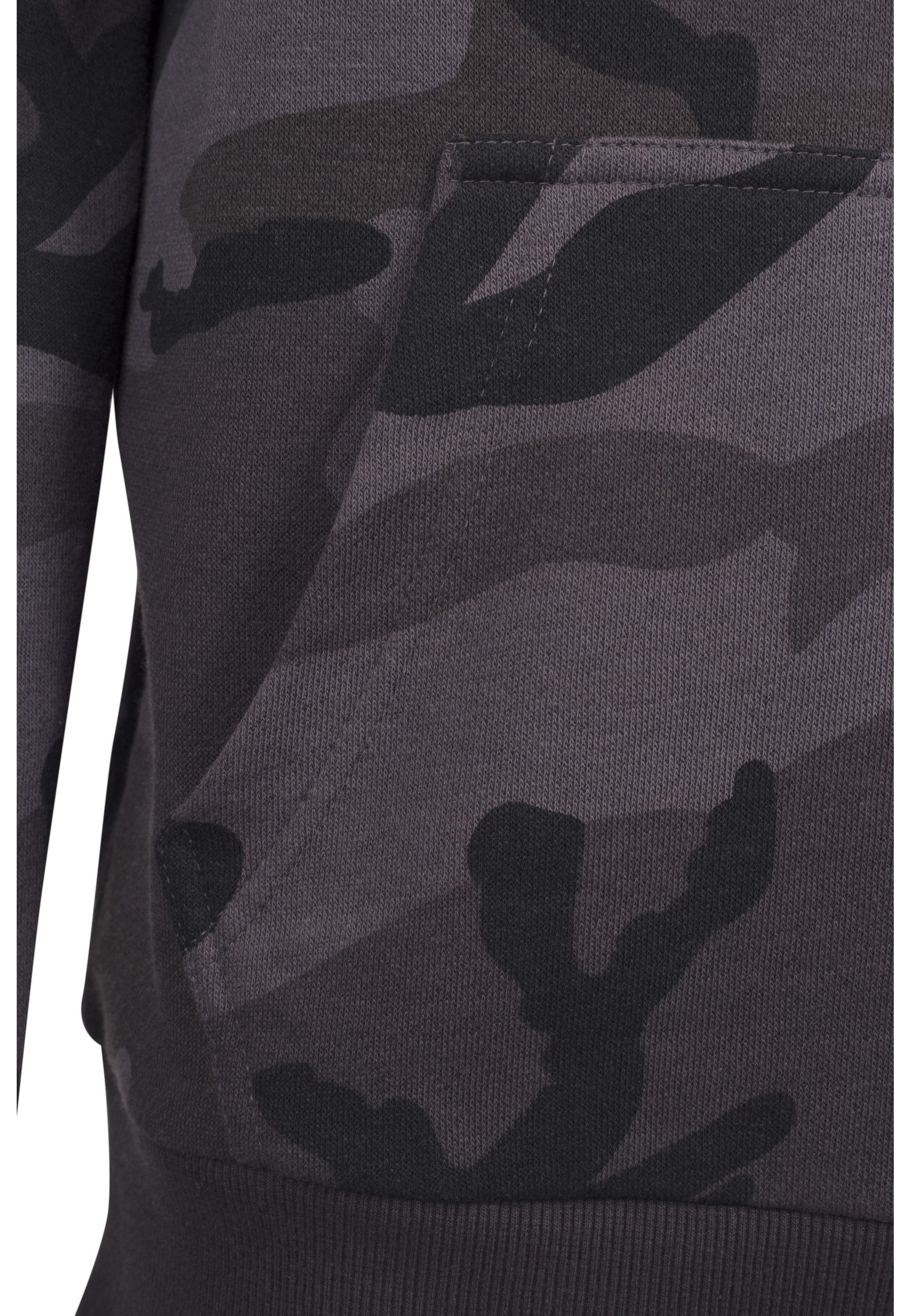URBAN CLASSICS Hoodie Urban Classics Herren High Neck Camo Hoody (1-tlg)