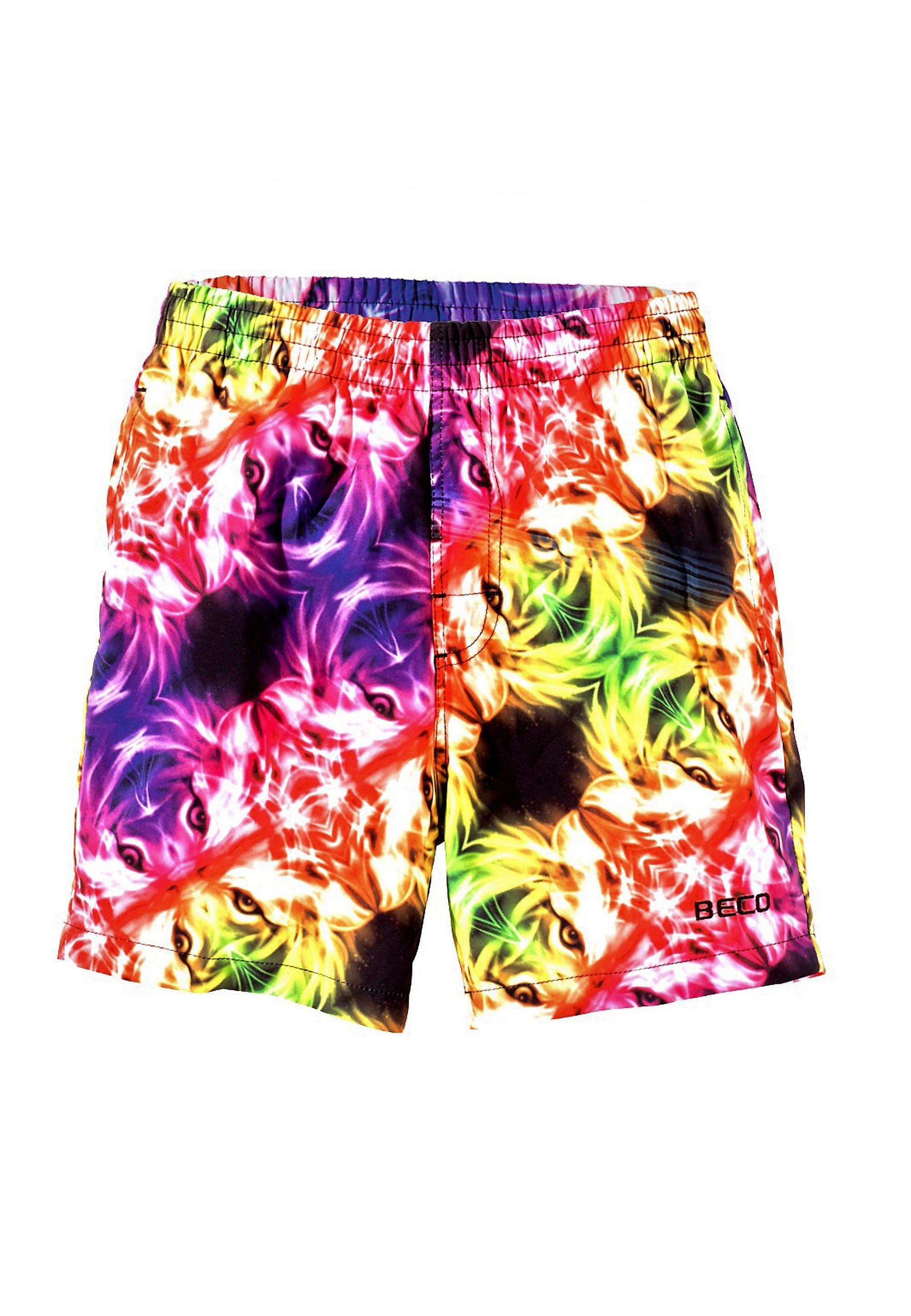 Beermann Beco Microfaser (1-St) Boardshorts aus Schwimm-Shorts Badehose schnelltrocknender